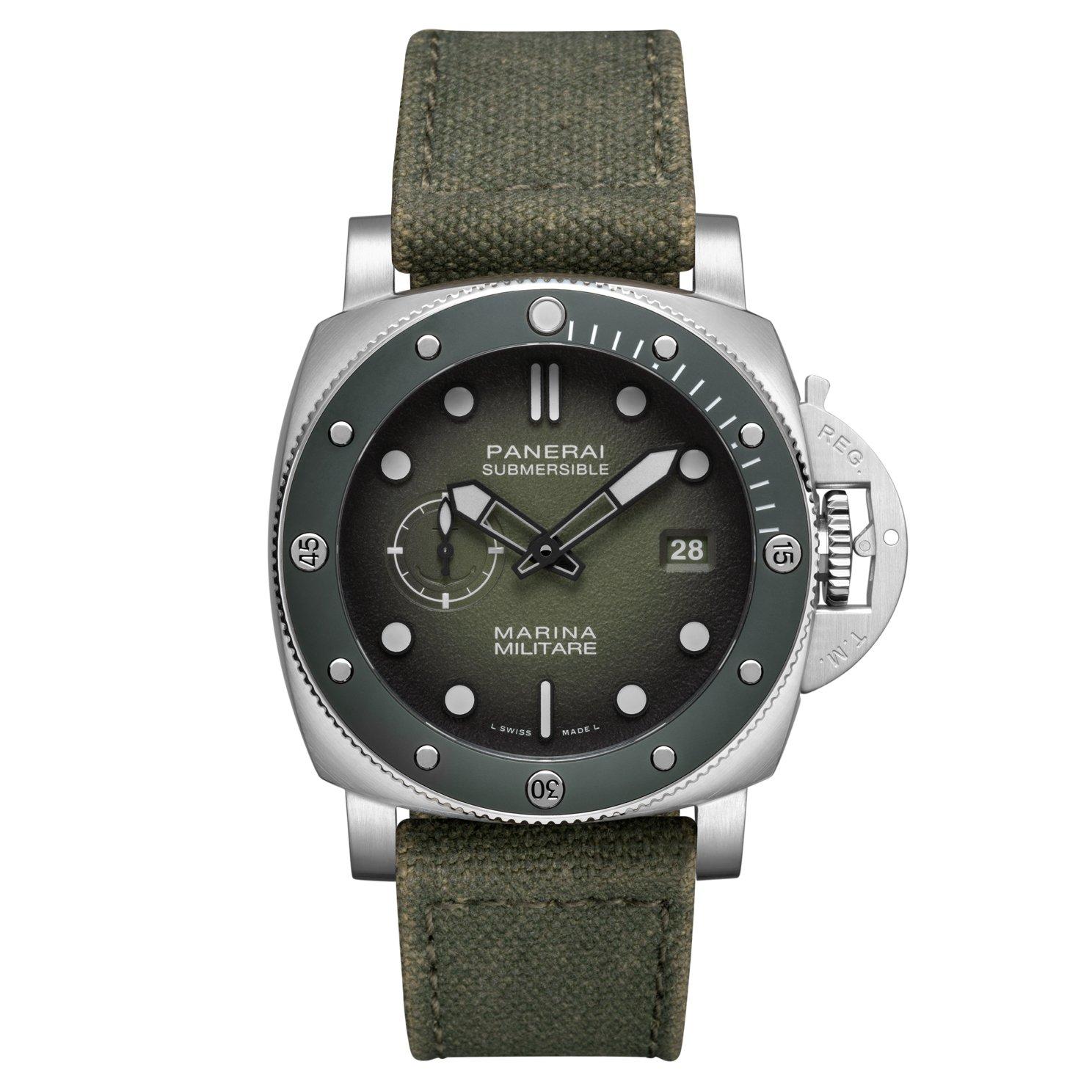 Panerai Submersible Marina Militare 44mm Automatic Men’s Watch
