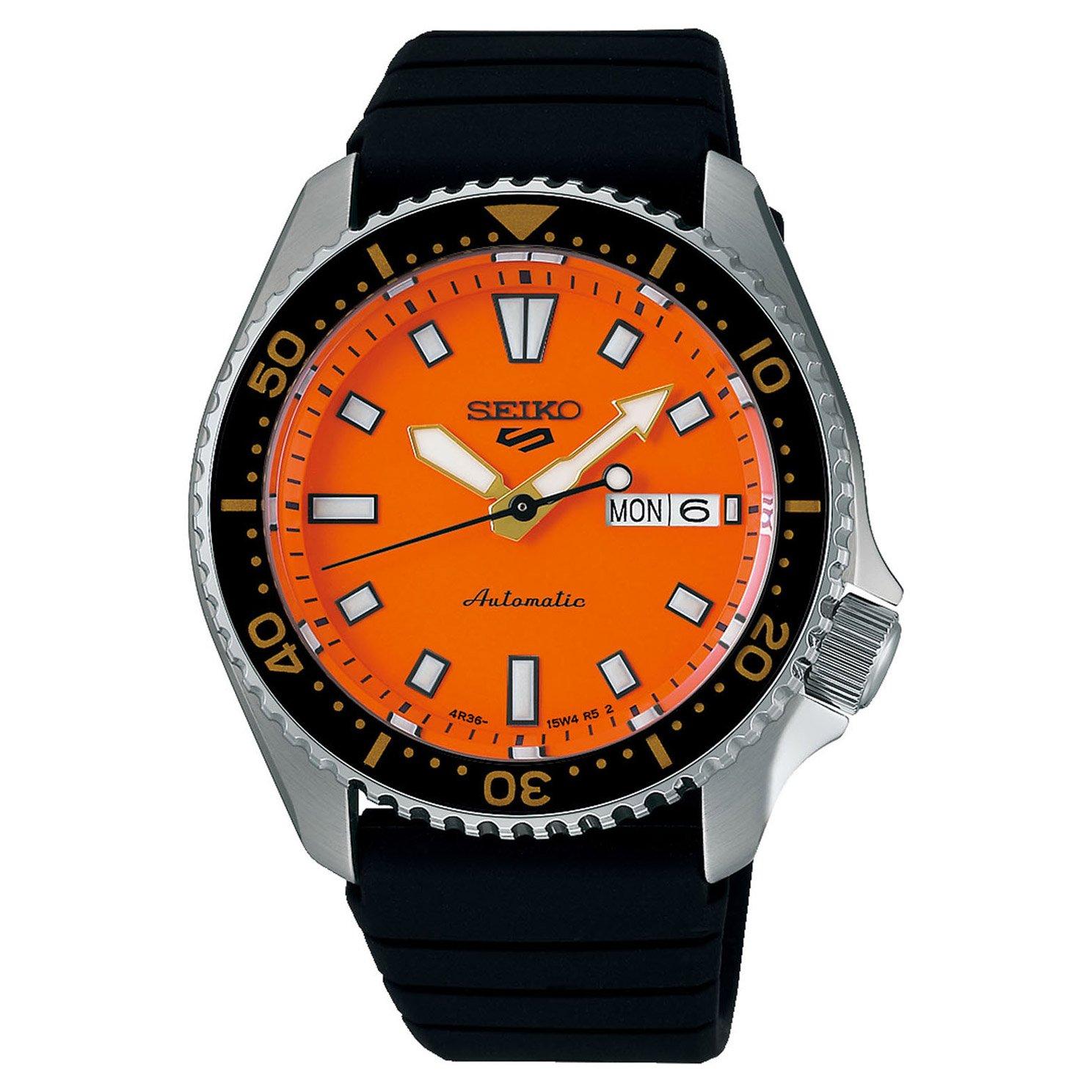 Seiko 5 Sports 42.5mm Automatic Men's Watch SRPL85K1 | Black, 42.5