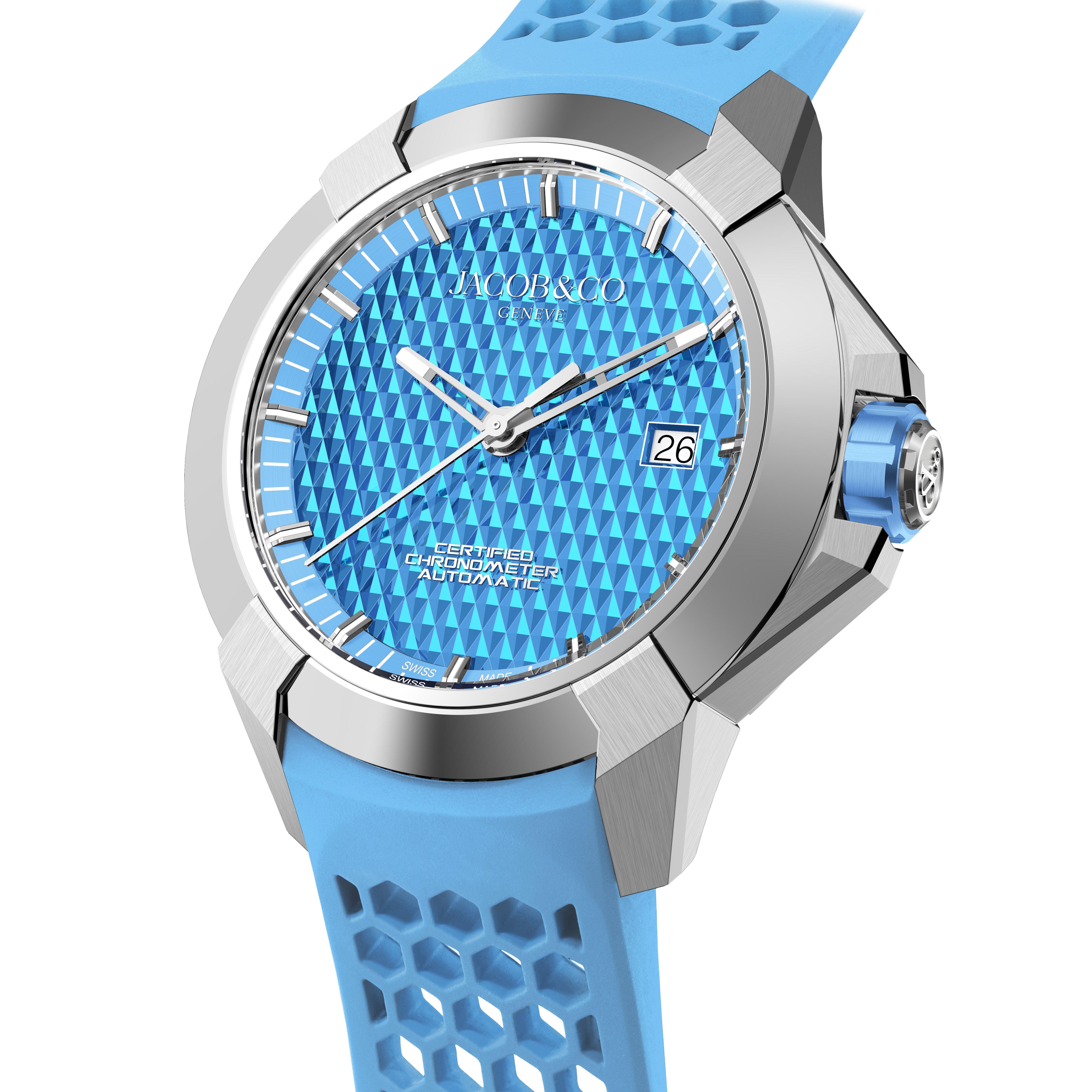 Jacob & Co. Epic X Sport 41mm Sky Blue Automatic Men’s Watch