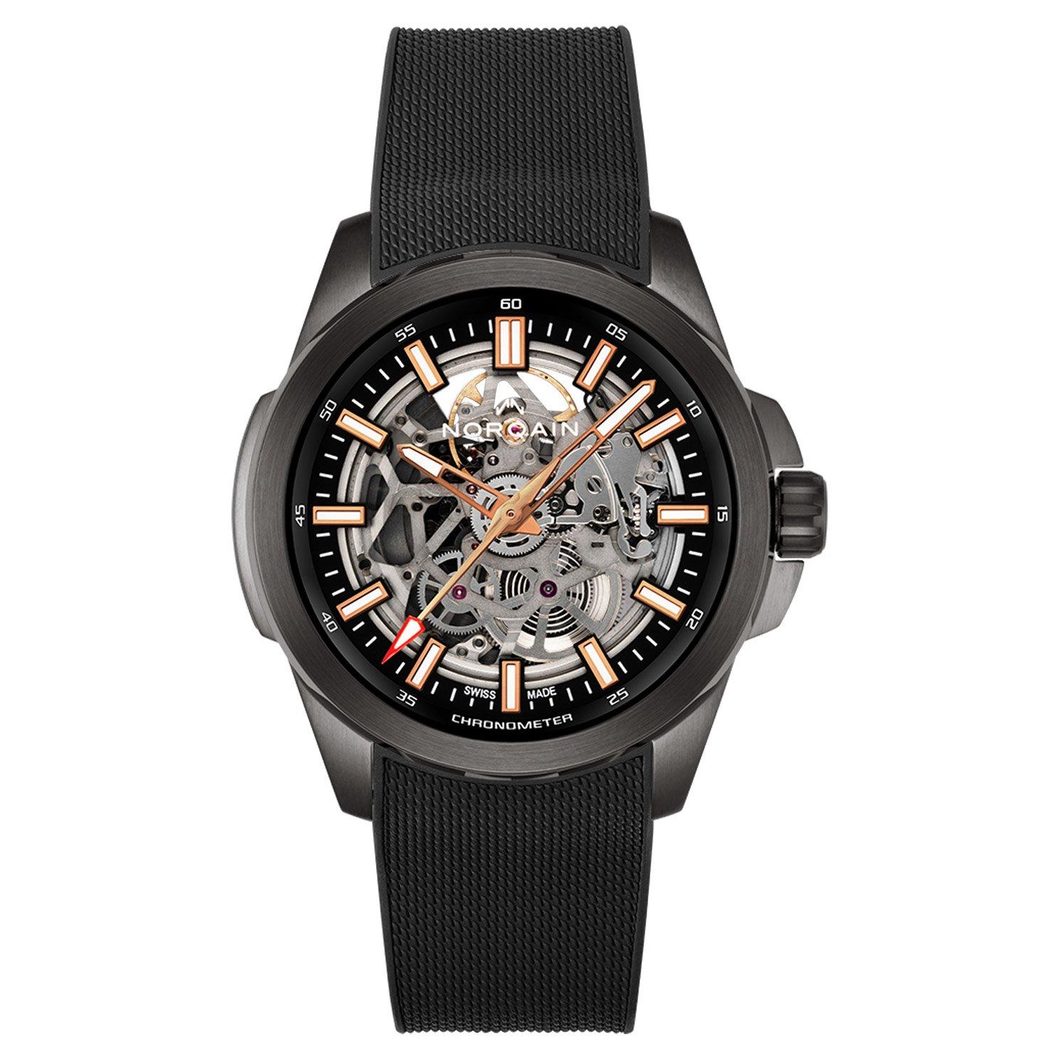 NORQAIN Limited Edition Independence Skeleton Chrono 42mm Titanium