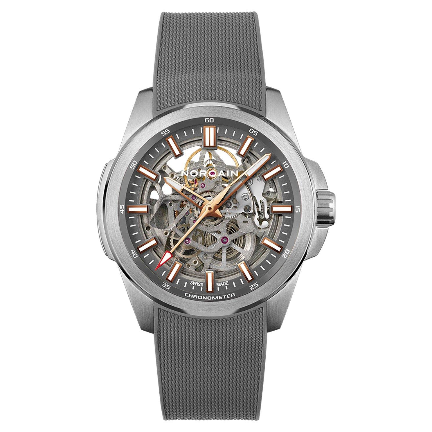 NORQAIN Independence Skeleton 42mm Automatic Men's Watch N3000