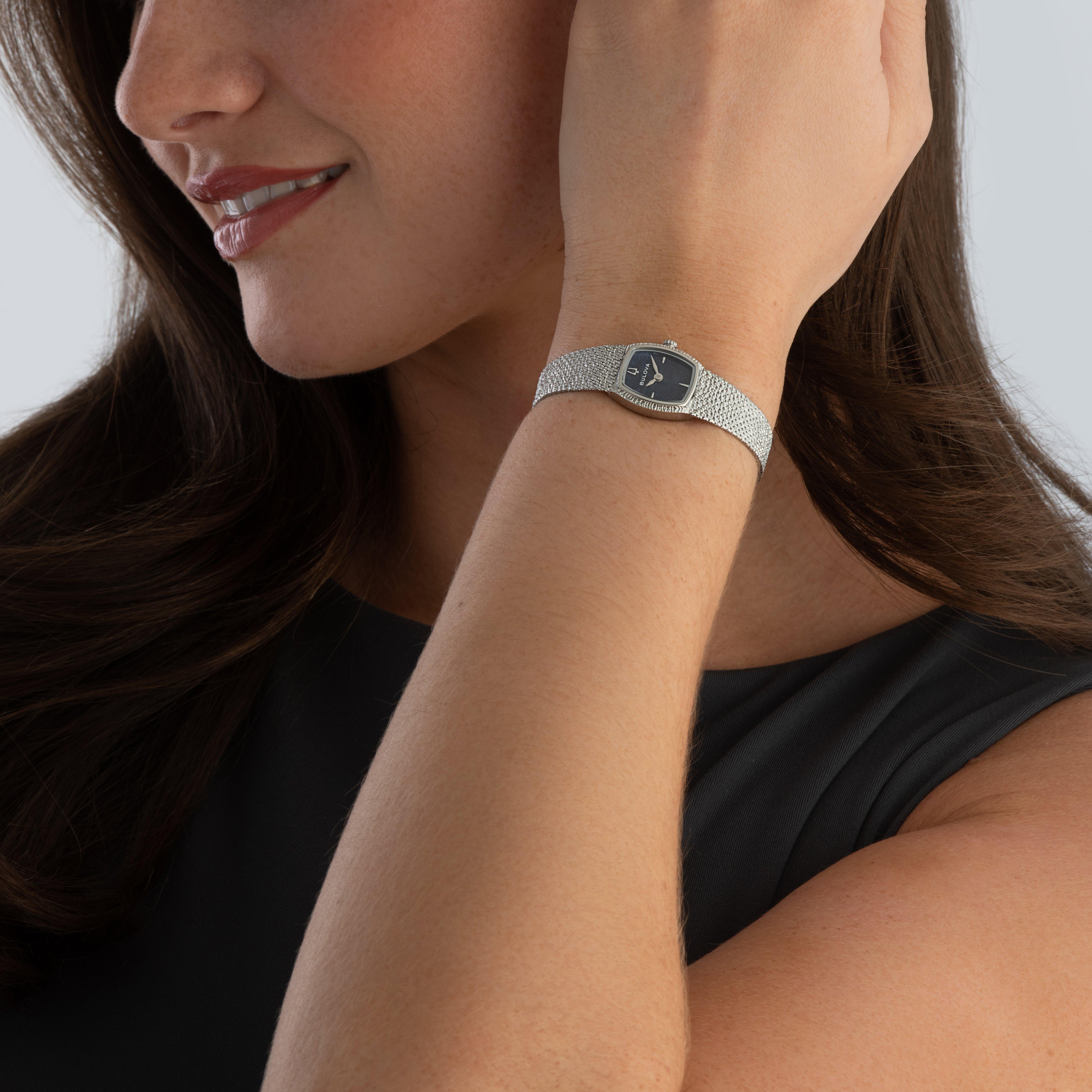 Bulova Goddess of Time 17mm Sodalite Watch