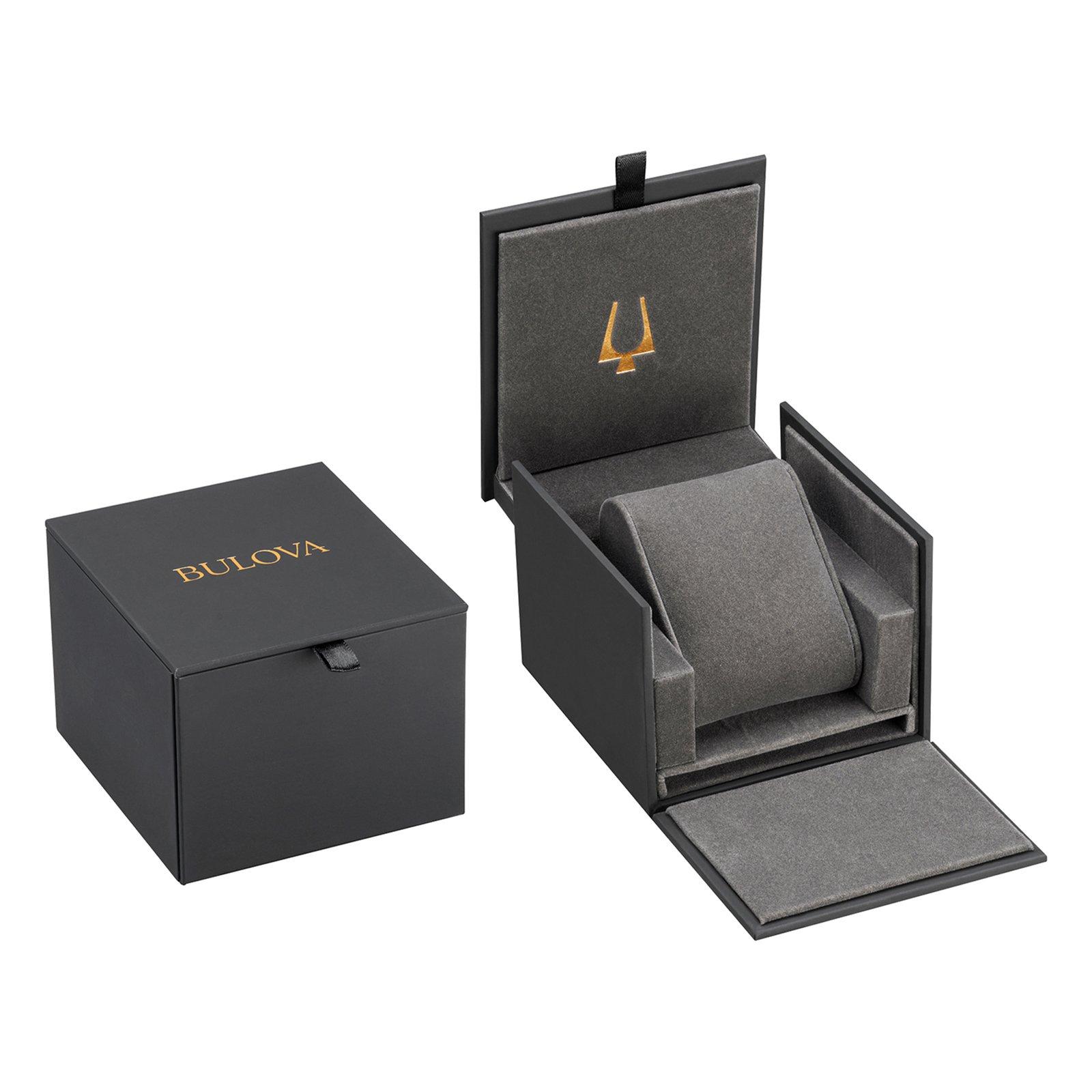Bulova Sutton 43mm Yellow Gold Tone Watch 97A162 | Gold, 43 mm ...