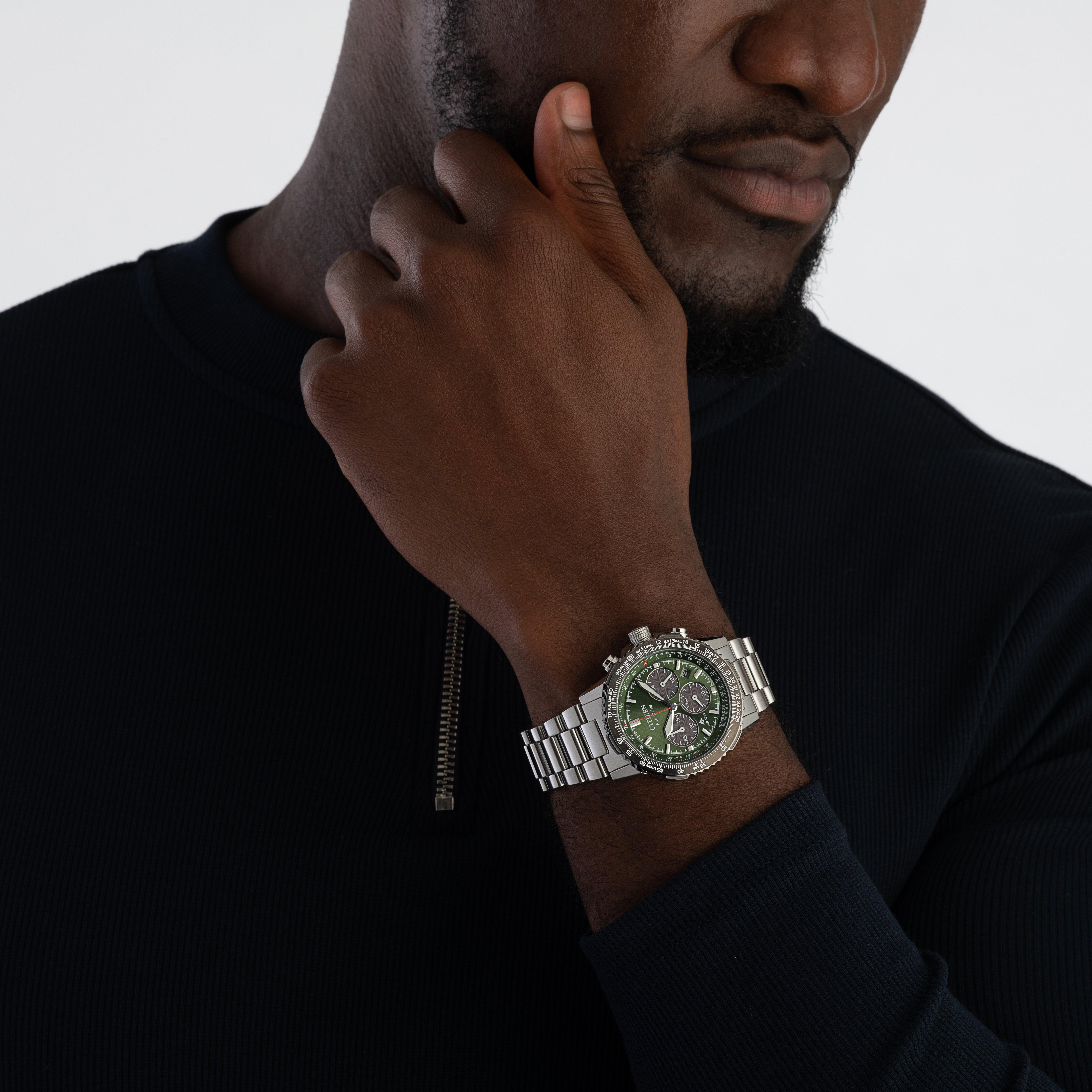 ハル④ Citizen Promaster Air Navihawk 40mm Chronograph Eco-Drive Men's