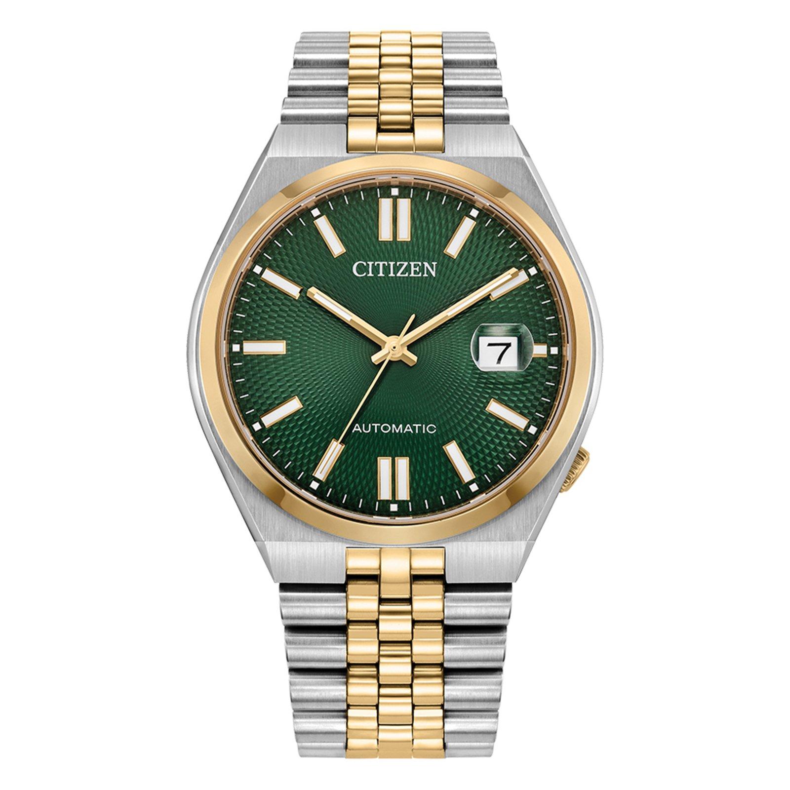 Citizen Citizen Tsuyosa 60 40mm Stainless Steel and Yellow Gold Tone Automatic Men’s Watch