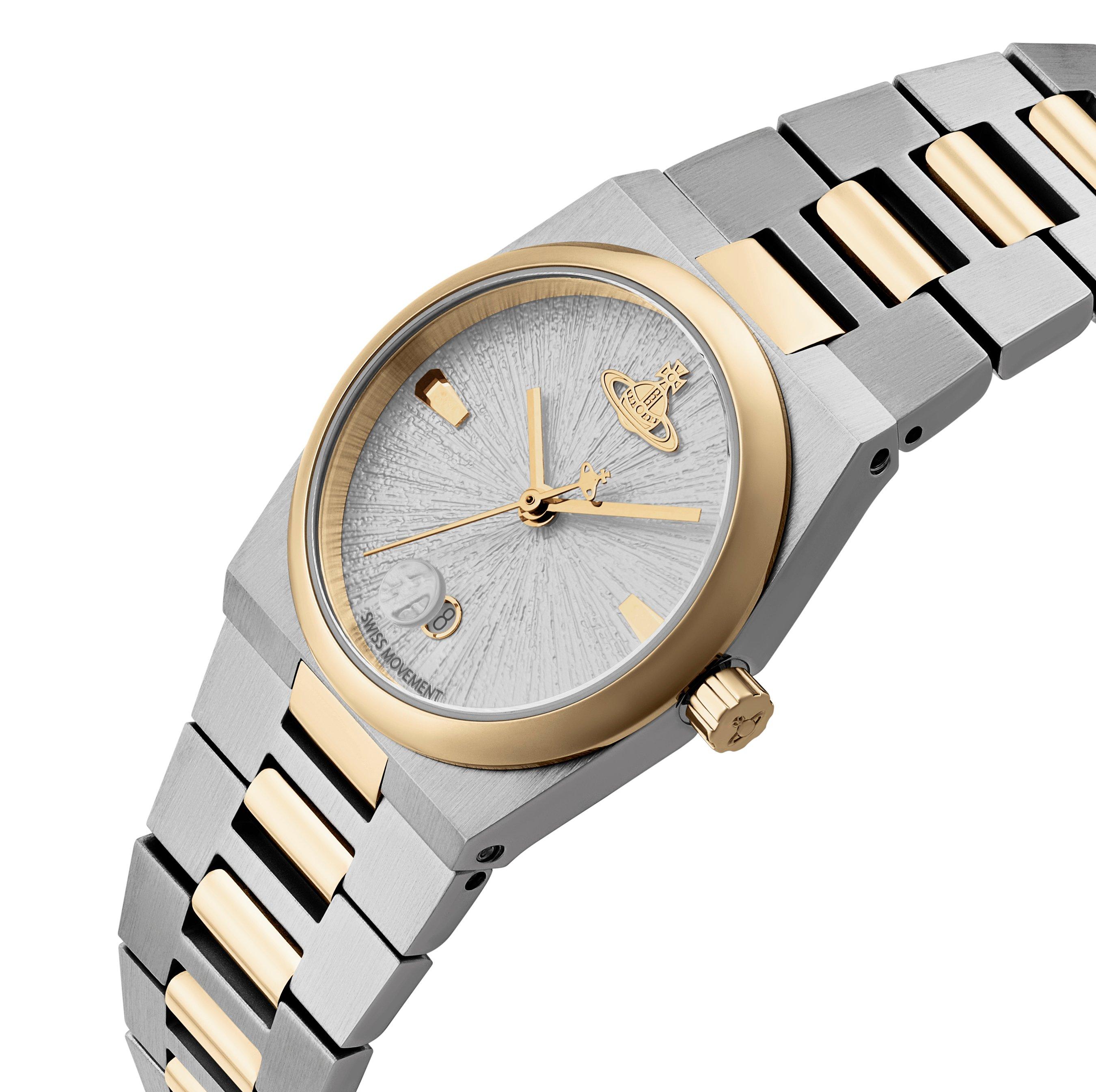 Vivienne Westwood The Hoxton 28mm Stainless Steel and Yellow Gold