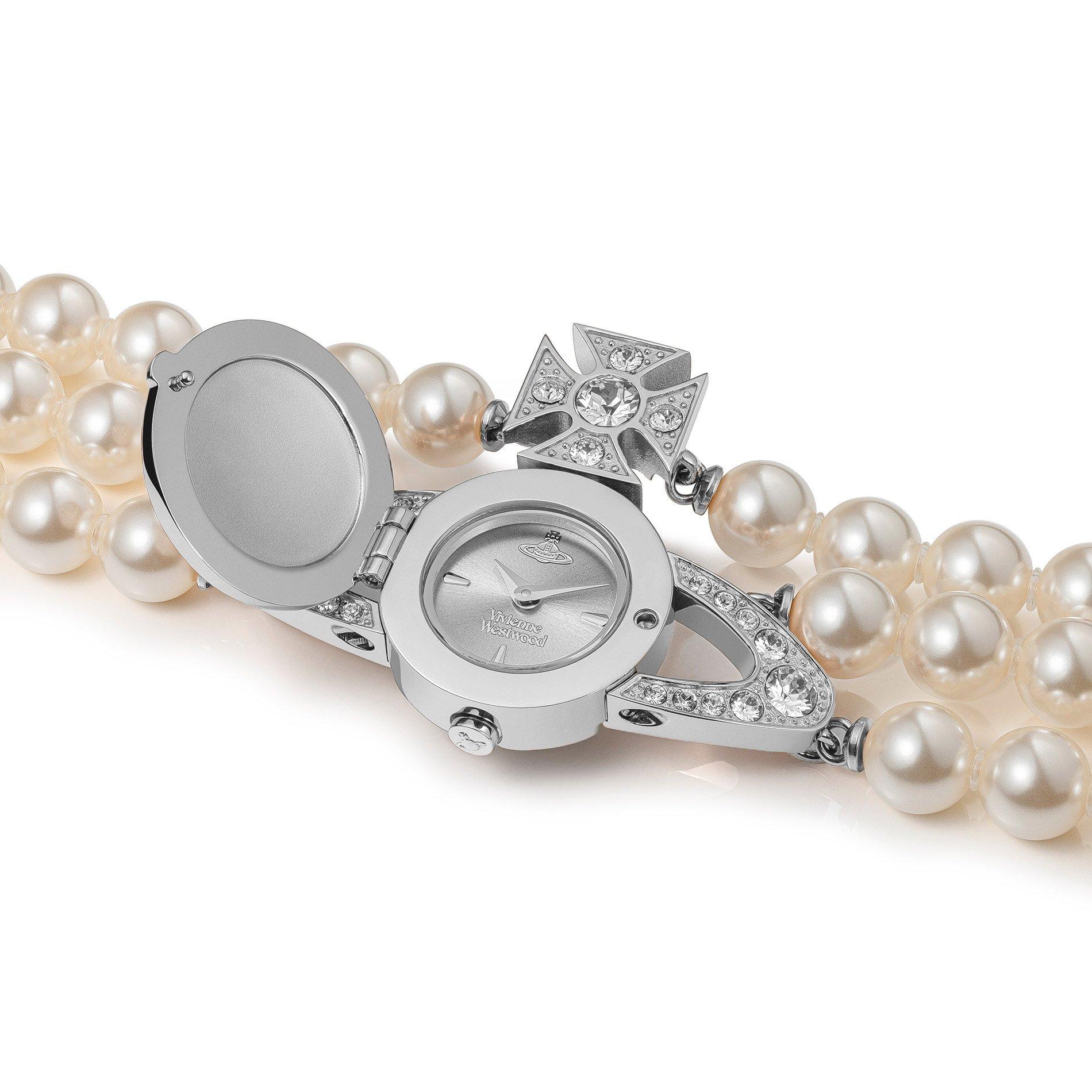 Vivienne Westwood The Strand 35mm Stainless Steel Pearl Ladies