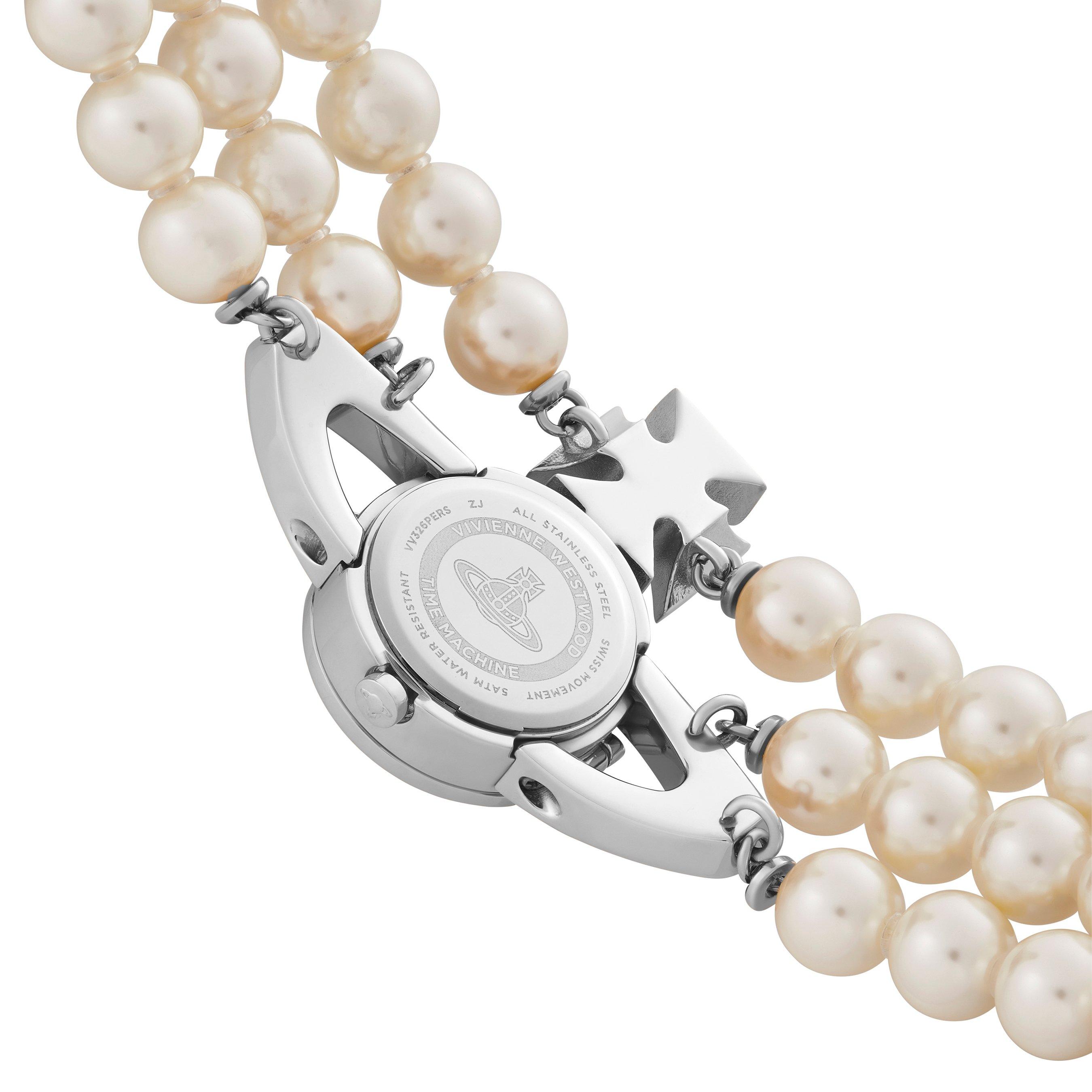 Vivienne Westwood The Strand 35mm Stainless Steel Pearl Ladies