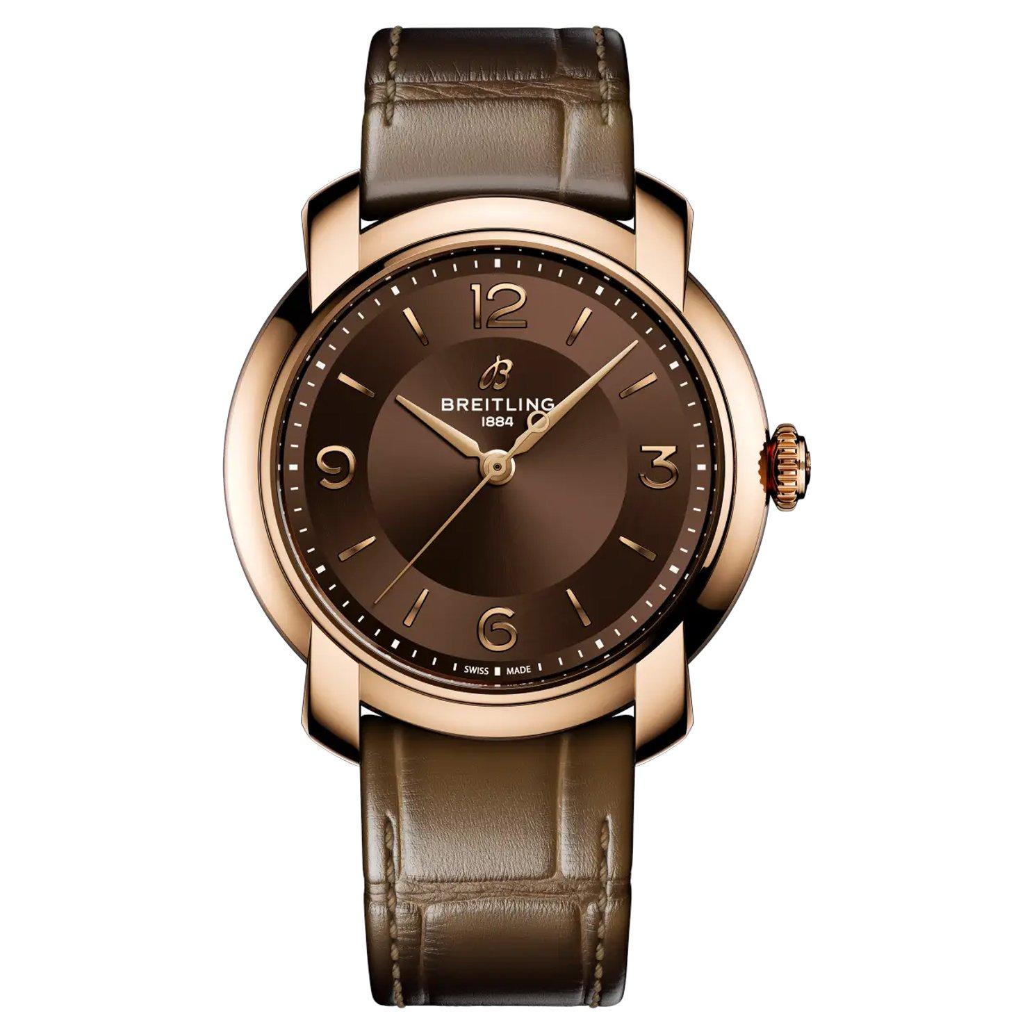 Breitling Lady Premier 36mm 18ct Rose Gold Automatic Ladies Watch