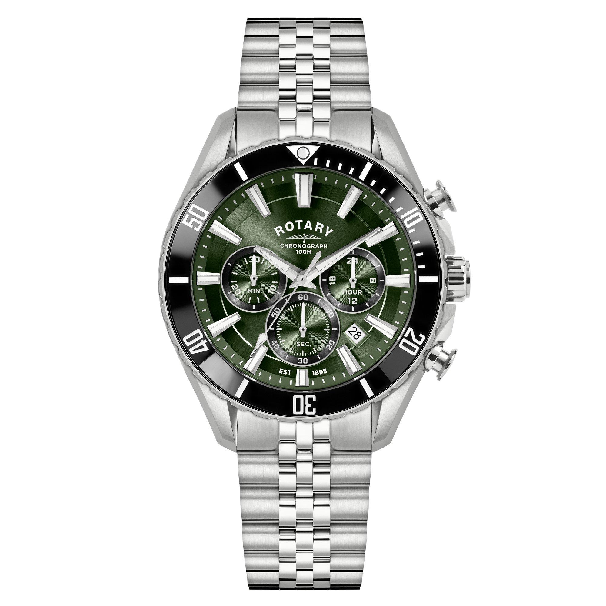 Rotary Apex100 42mm Chronograph Watch