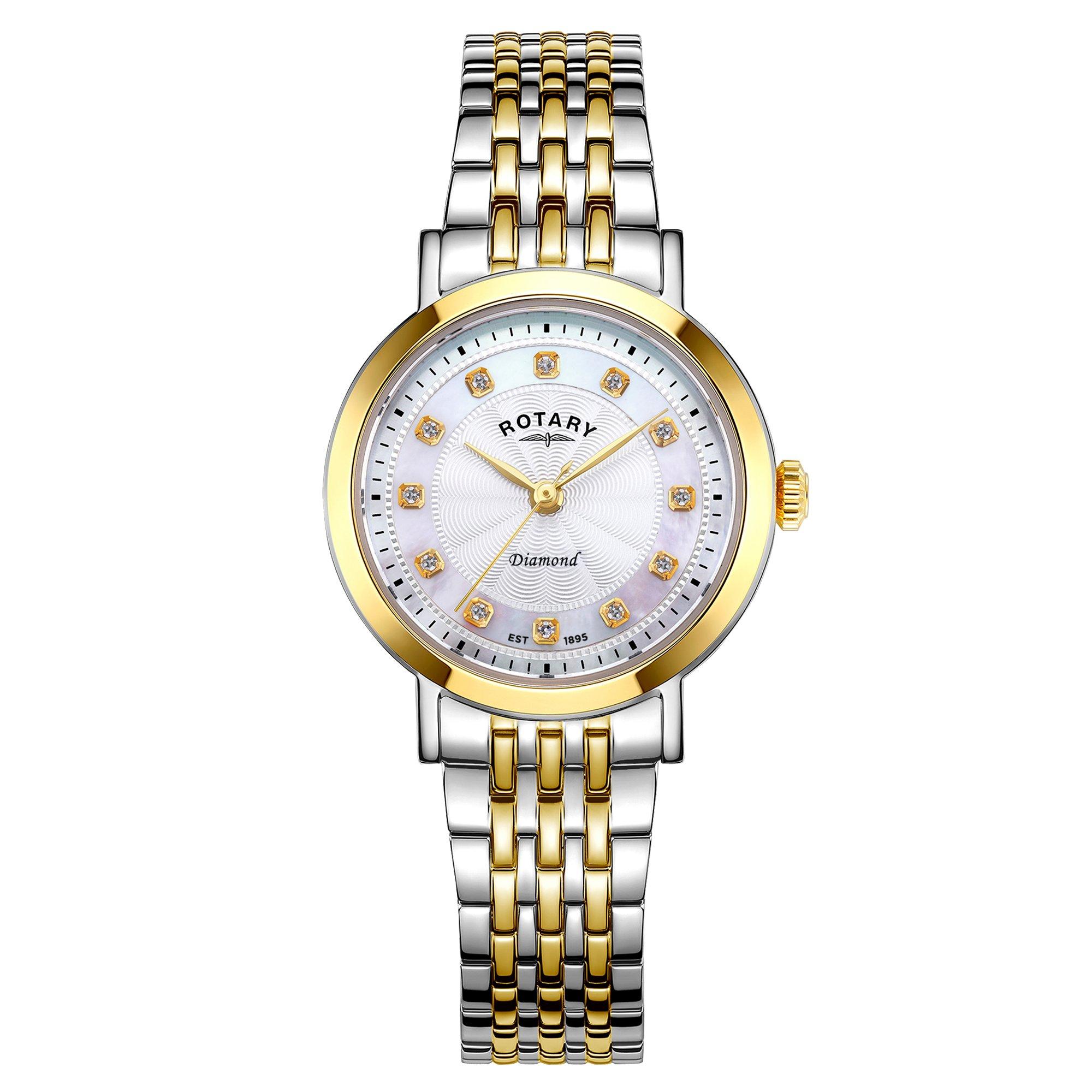 Rotary Heritage 27mm Diamond Watch