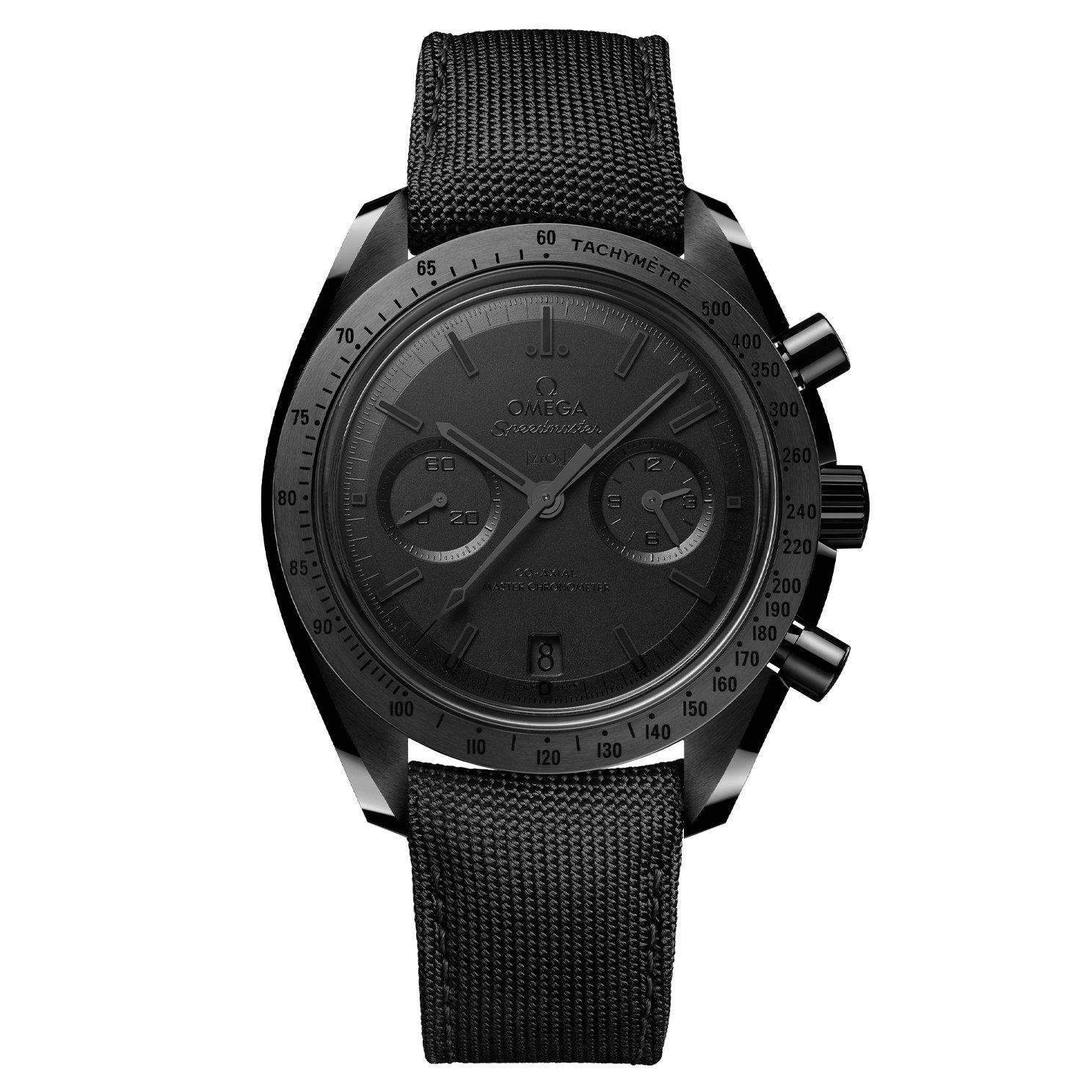 LORD ブラックメタル　blackl OMEGA Speedmaster 'Dark Side Of The Moon' 44.2mm Chronograph Men's