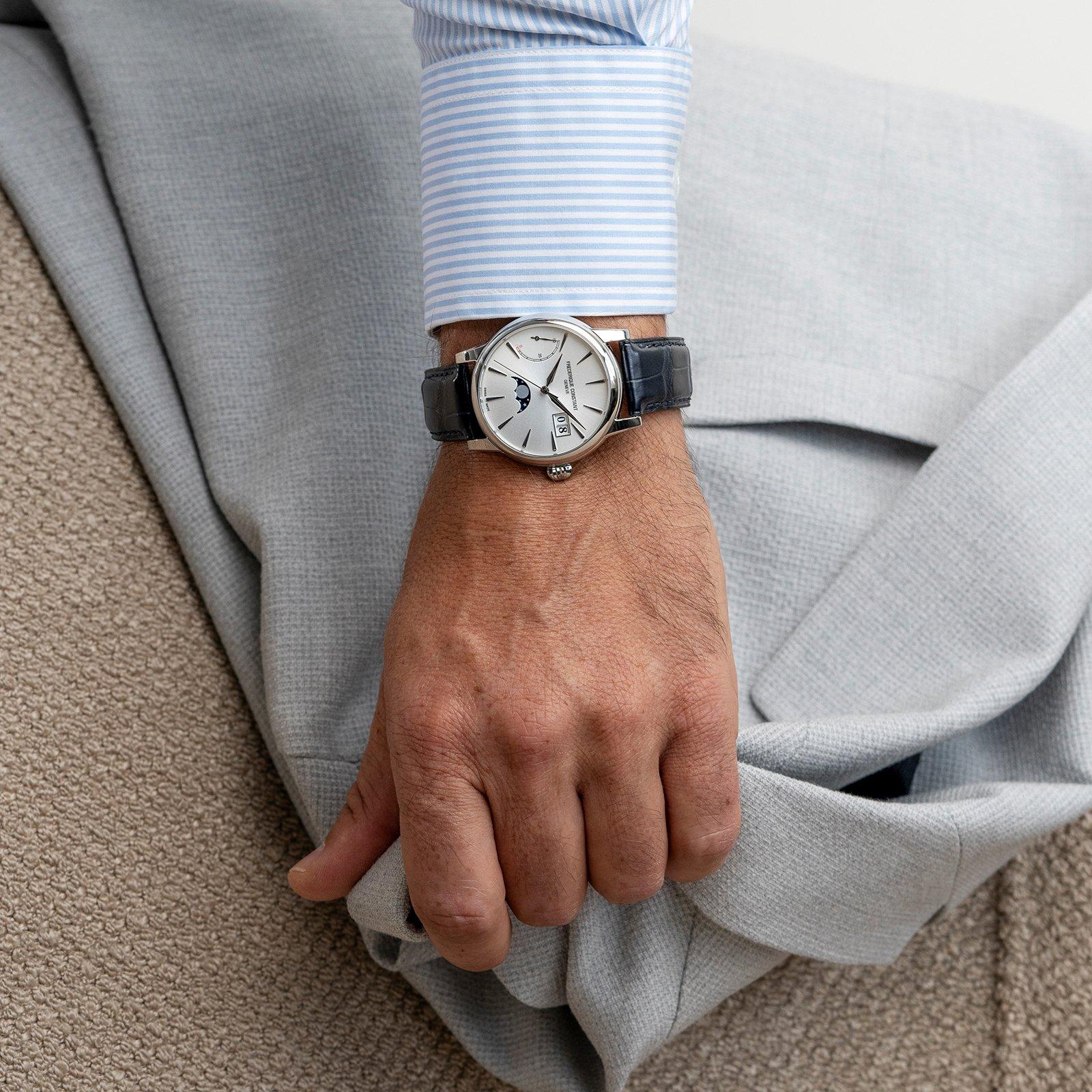 Frederique Constant Manufacture 40mm Moonphase Automatic Men’s Watch