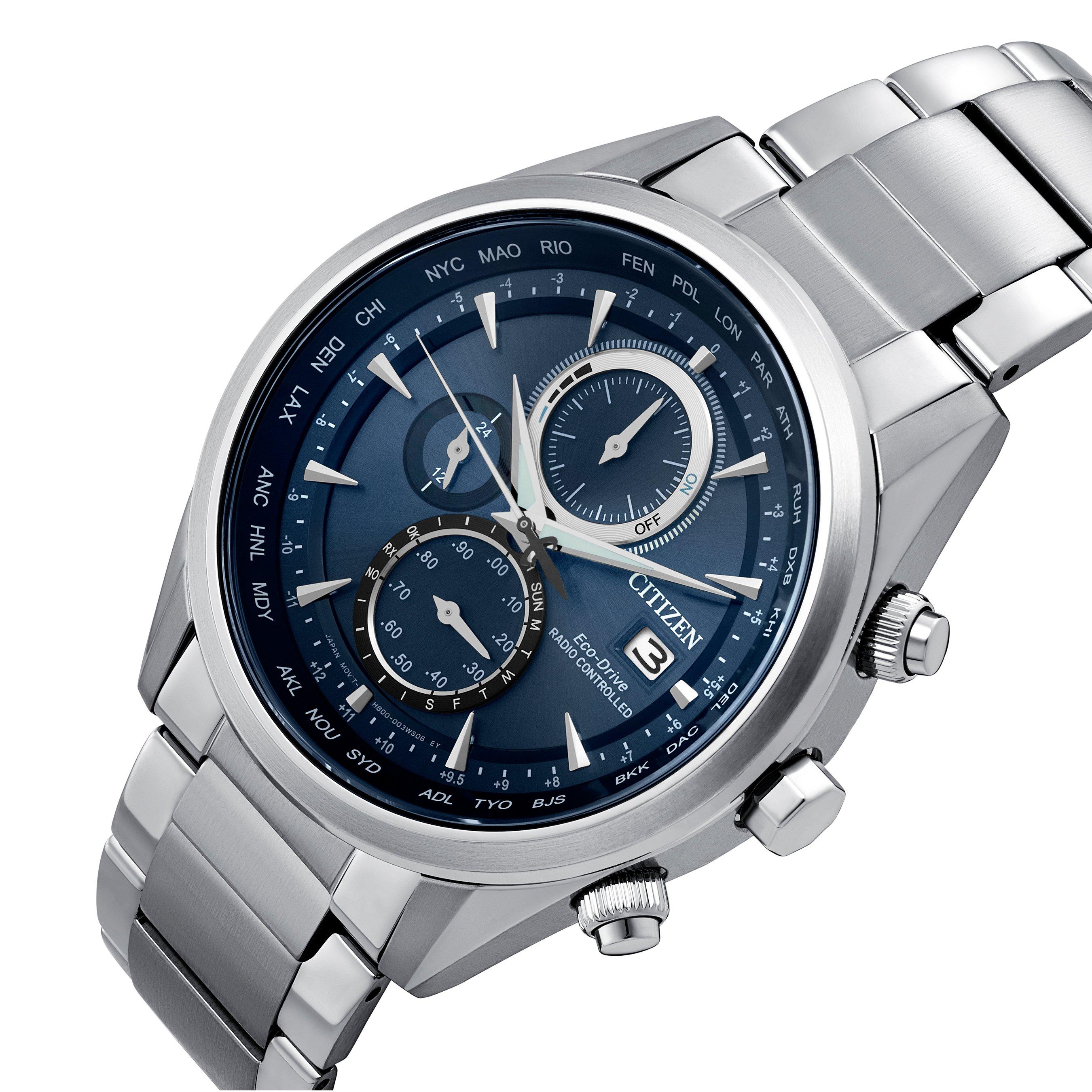 Citizen World Chronograph A.T 43mm Eco-Drive Men's Watch AT8260