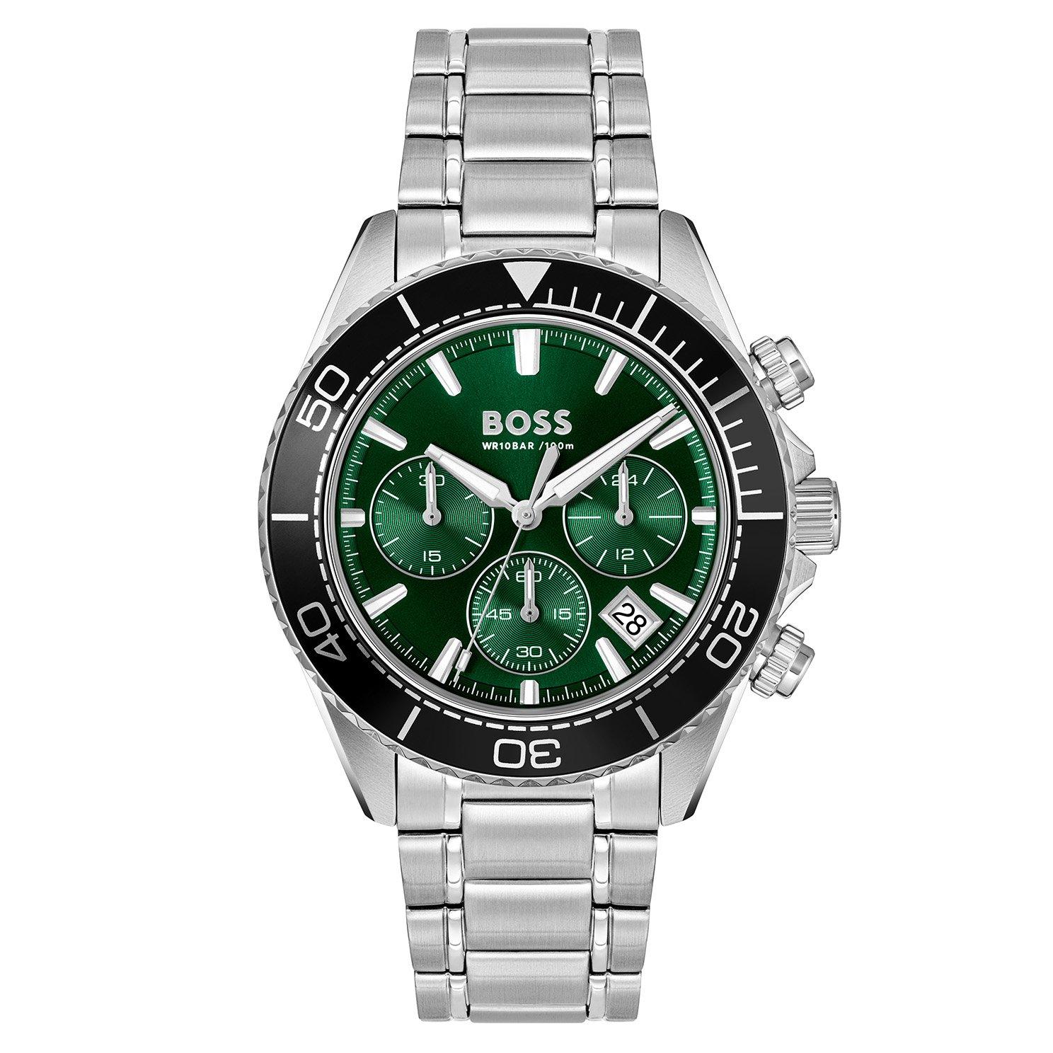 BOSS Sealiner 44mm Stainless Steel Chronograph Men's Watch 1514321