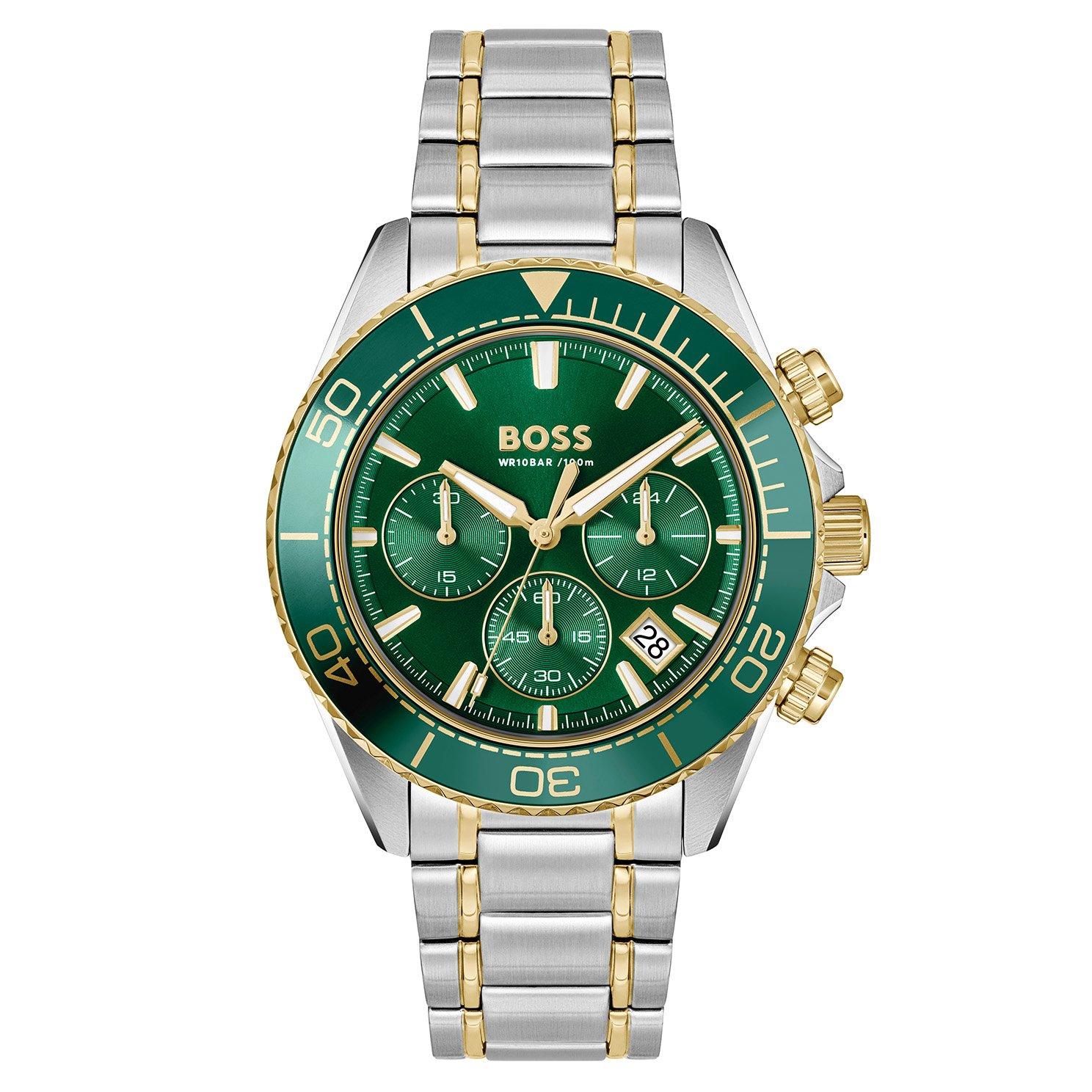 BOSS Hero 2.0 43mm Stainless Steel Chronograph Men's Watch 1514268