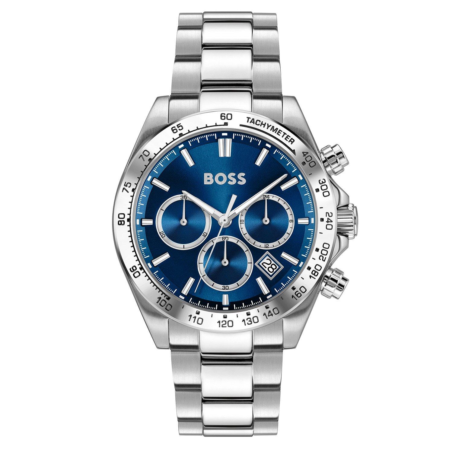 BOSS Hero 2.0 44mm Stainless Steel Chronograph Men’s Watch