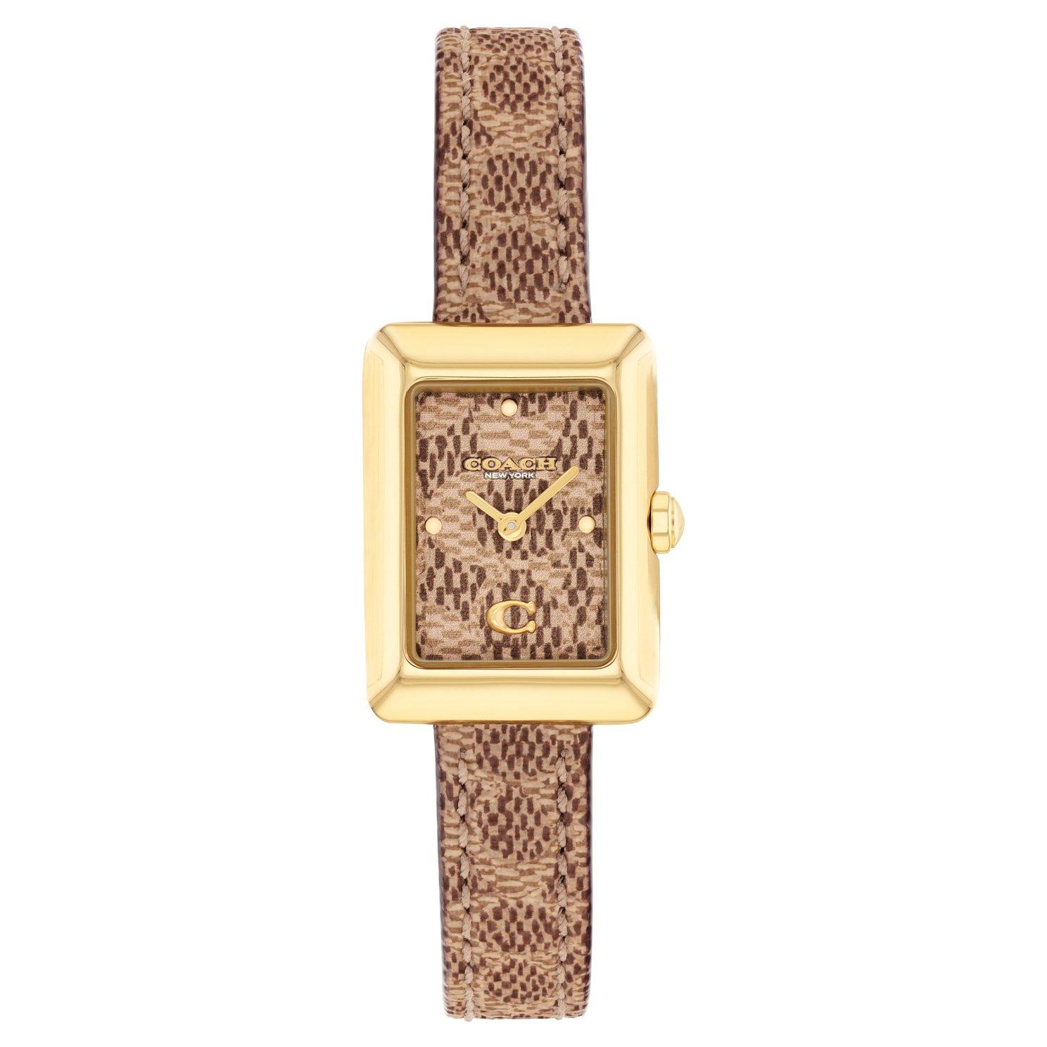 Coach Mara 26mm Yellow Gold Tone Ladies Watch