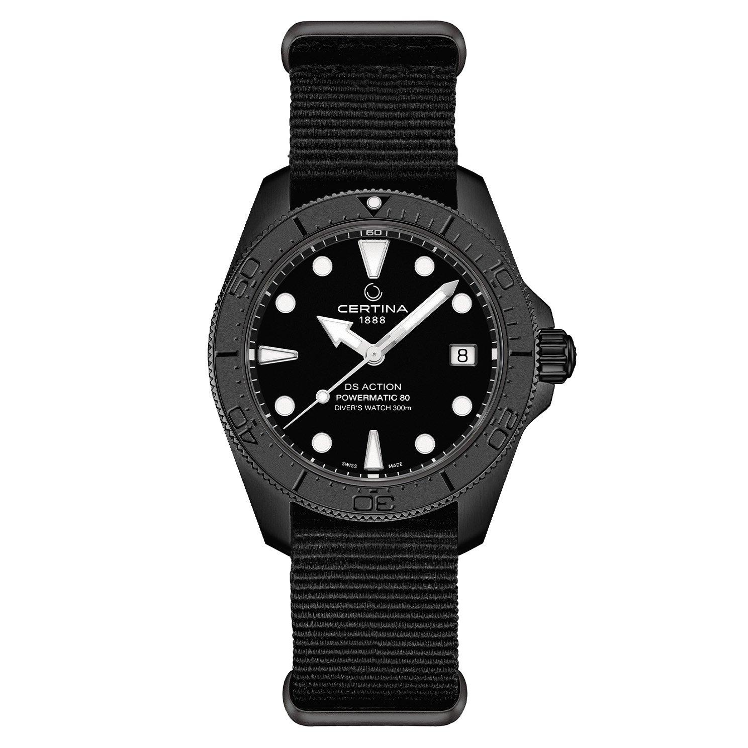 Certina DS Action Diver Powermatic 80 38mm Automatic Watch