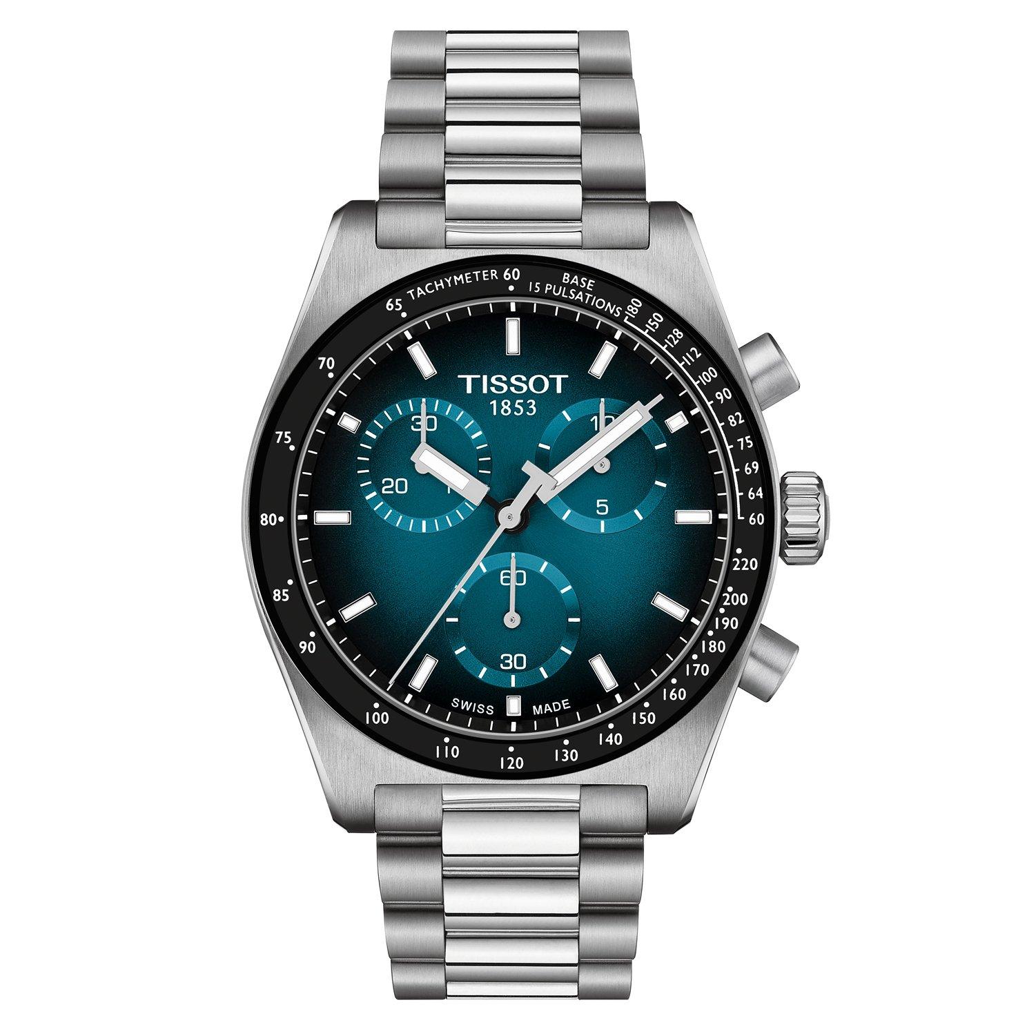 TISSOT PRS 516 クォーツ腕時計 Tissot PR516 40mm Chronograph Men's Watch T1494171104101 | Blue