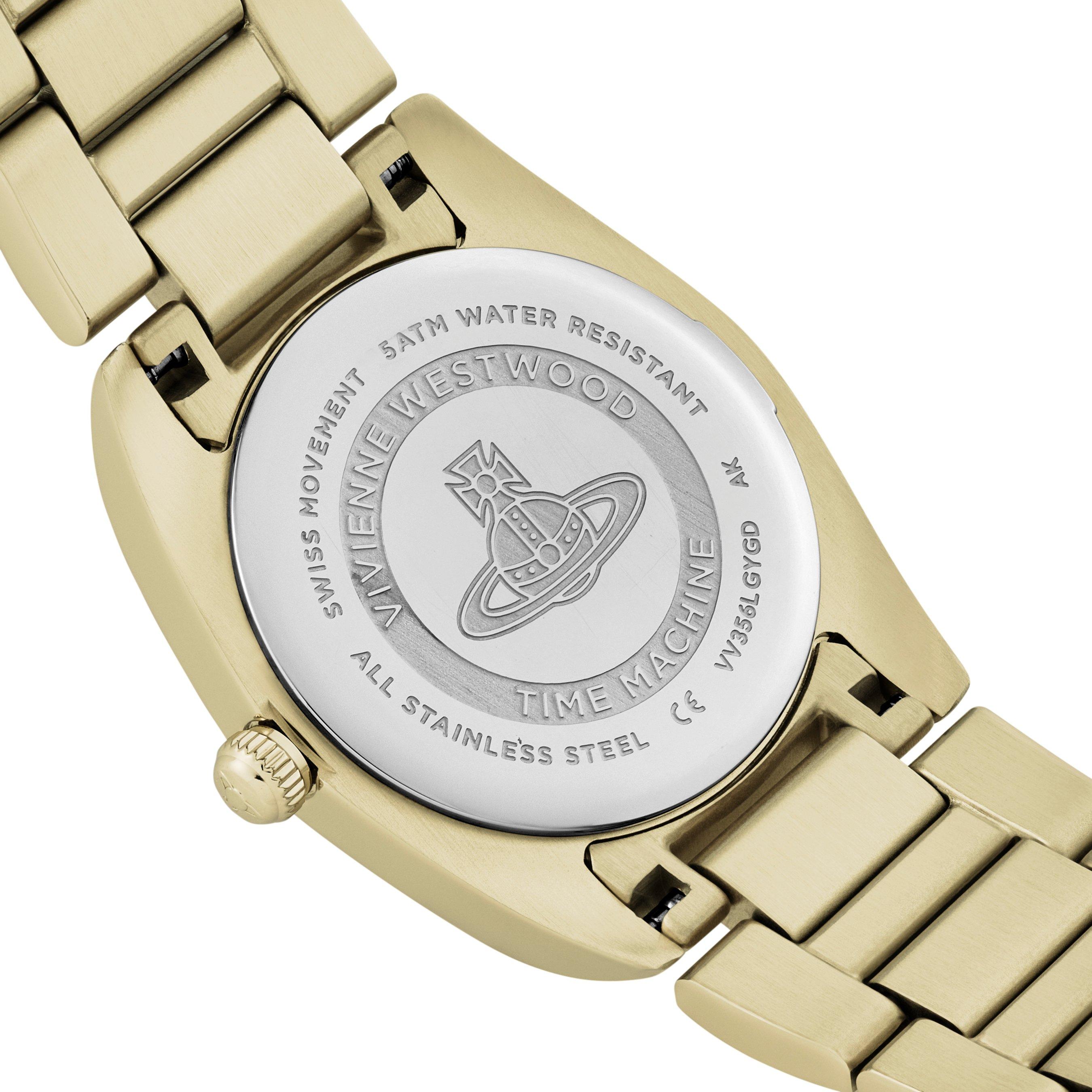 Vivienne Westwood The Tavistock 28mm Yellow Gold Tone Ladies Watch