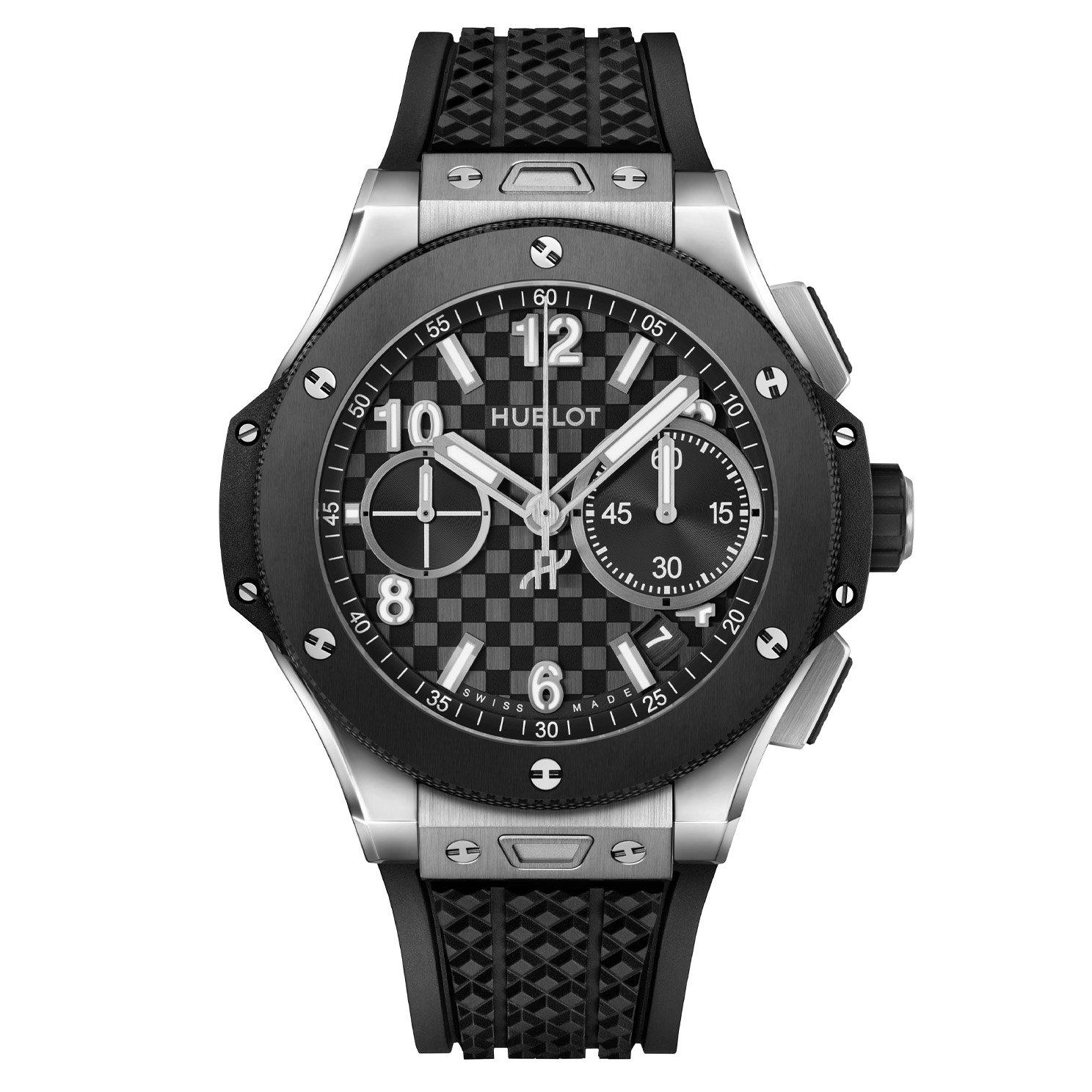 Hublot Big Bang Original Unico Titanium Ceramic 43mm Chronograph Watch