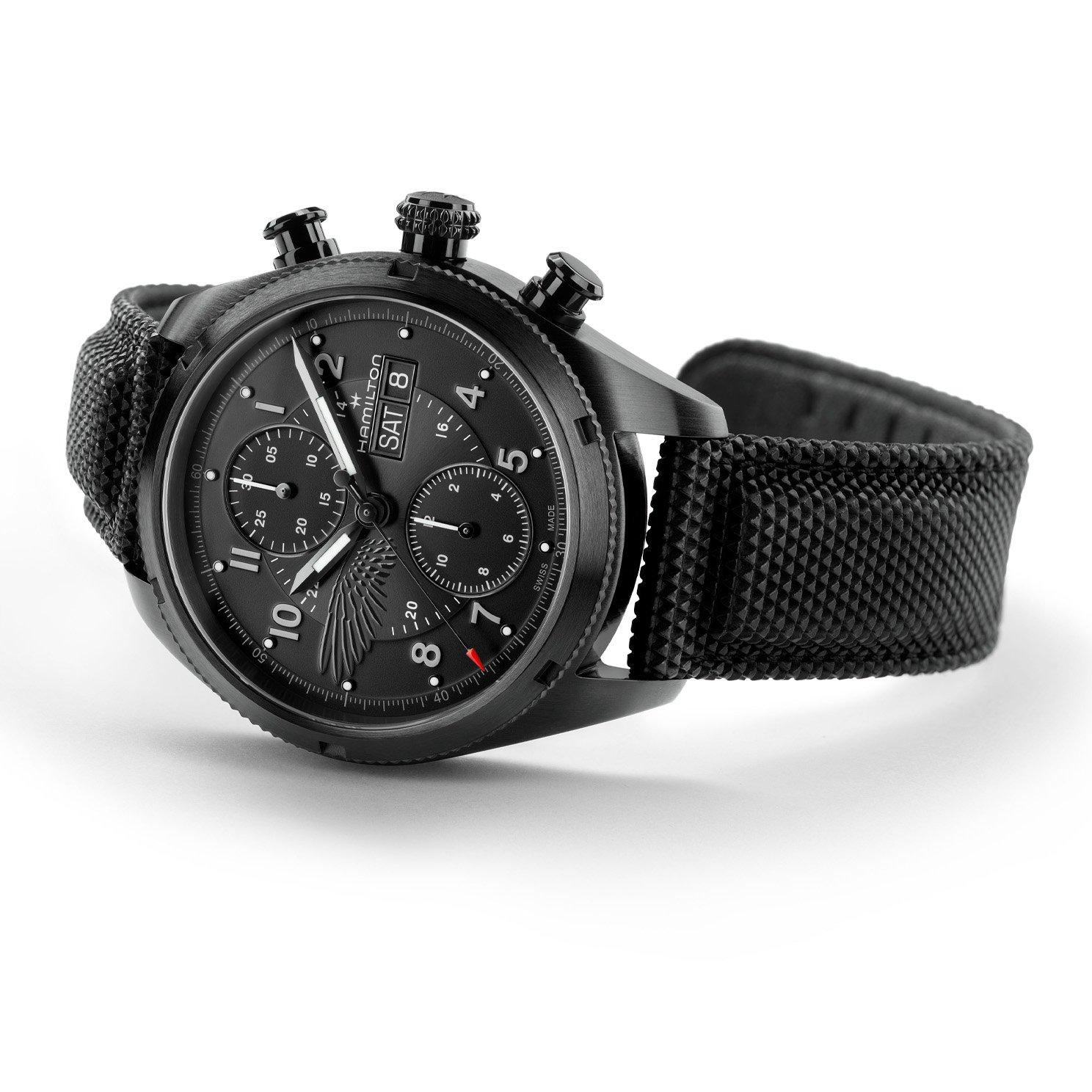Hamilton Limited Edition Khaki Field Auto Chrono X Resident Evil