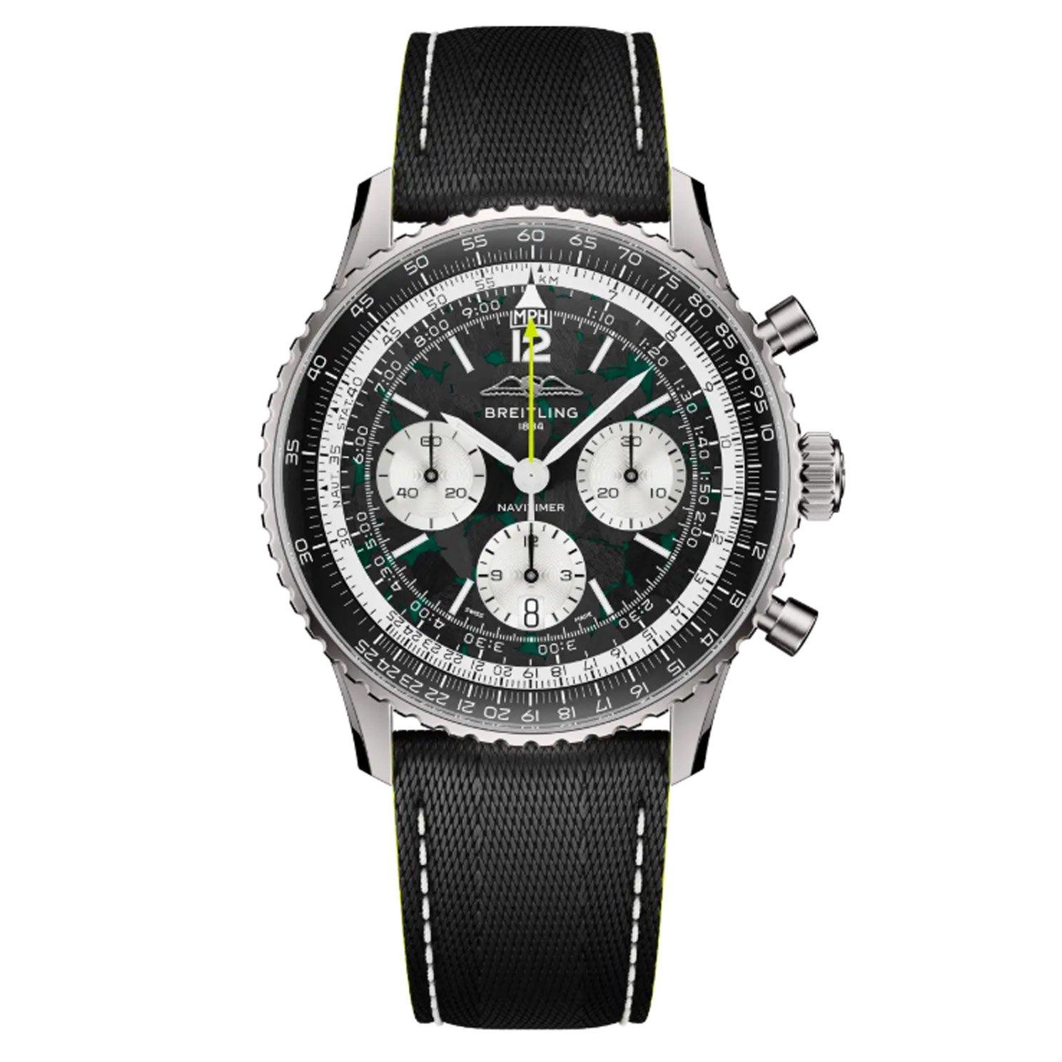 Breitling Limited Edition Navitimer B01 Chronograph 43mm Aston Martin Aramco Formula Onetm Team Watch
