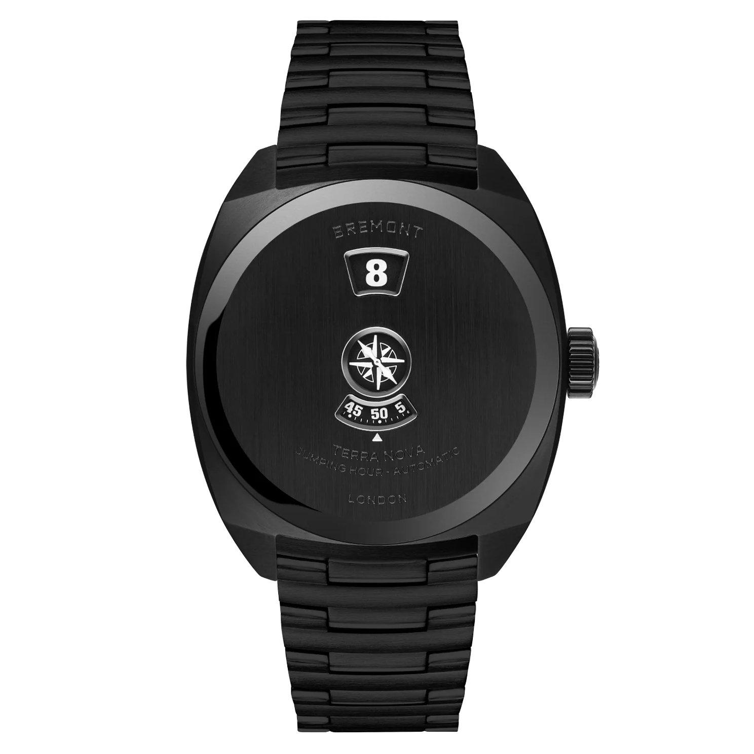 Bremont Terra Nova 38mm Jumping Hour Stealth Black Men’s Watch