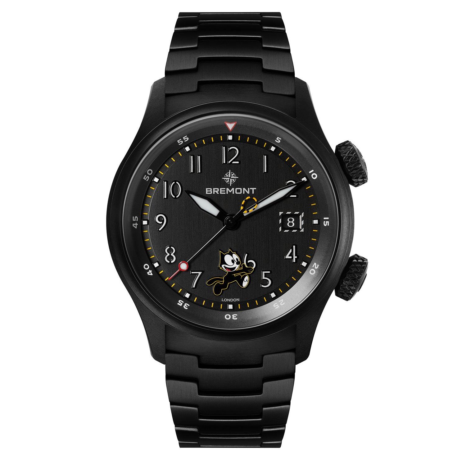 Bremont Limited Edition Altitude MB Meteor ‘Felix the Cat’ 42mm Titanium Automatic Men’s Watch