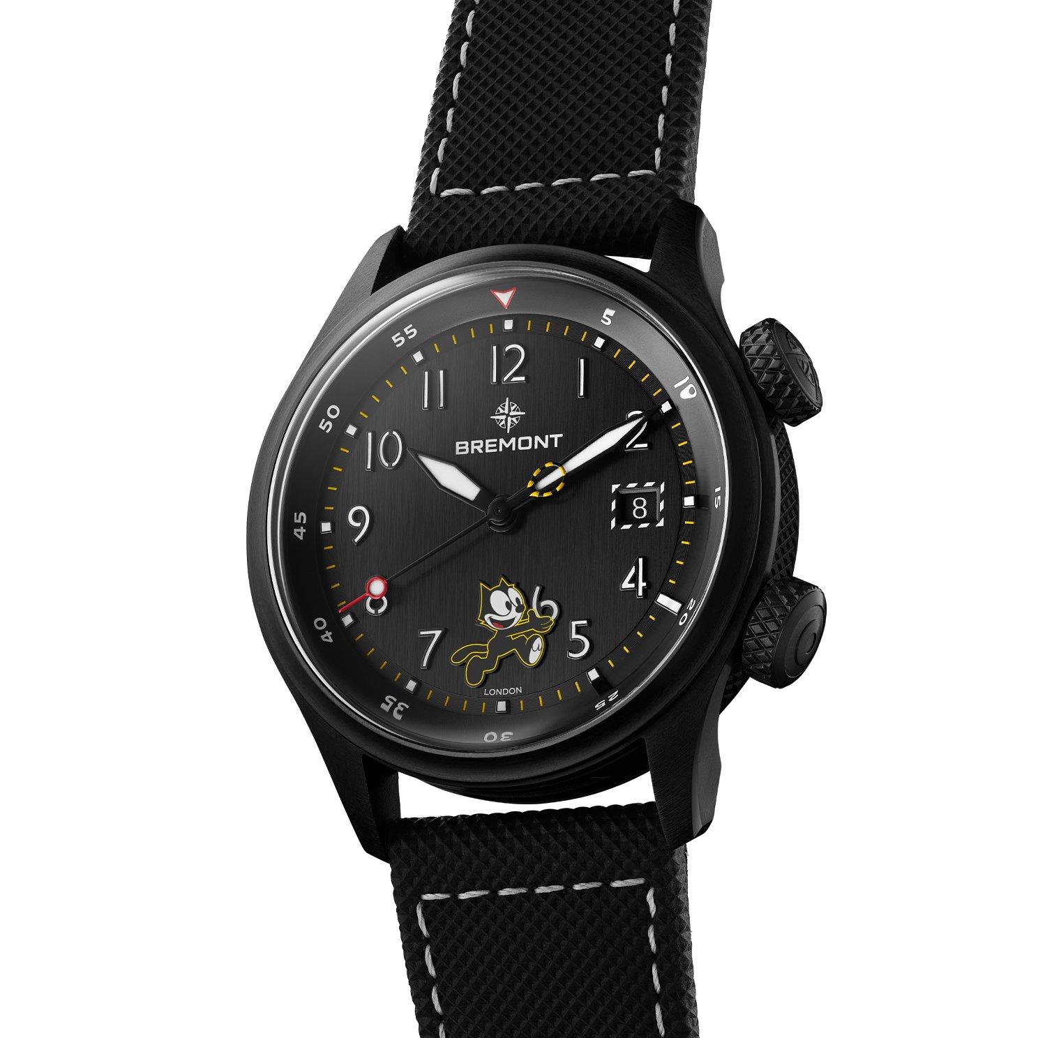 Bremont Limited Edition Altitude MB Meteor ‘Felix the Cat’ 42mm Titanium Automatic Men’s Watch