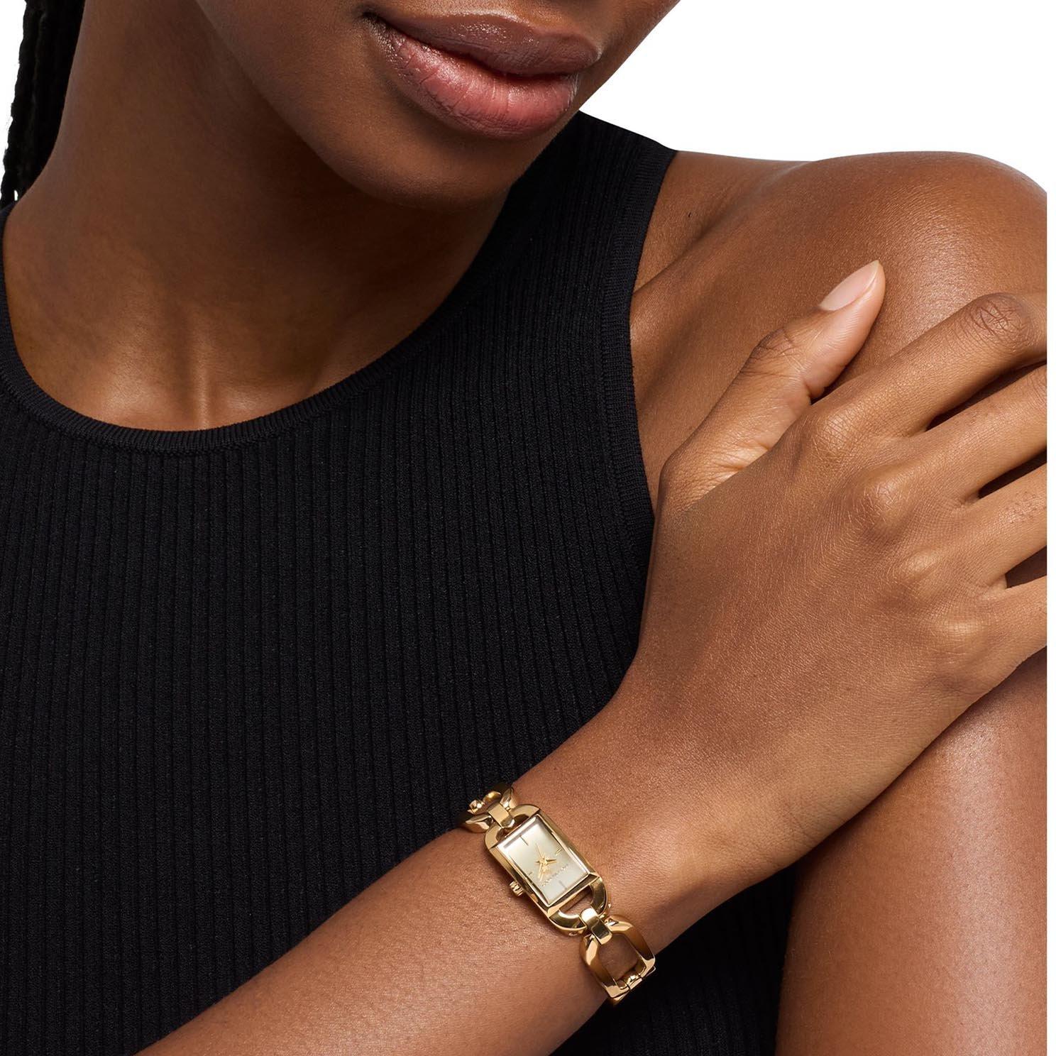 Michael Kors Empire 30mm Yellow Gold Tone Ladies Watch