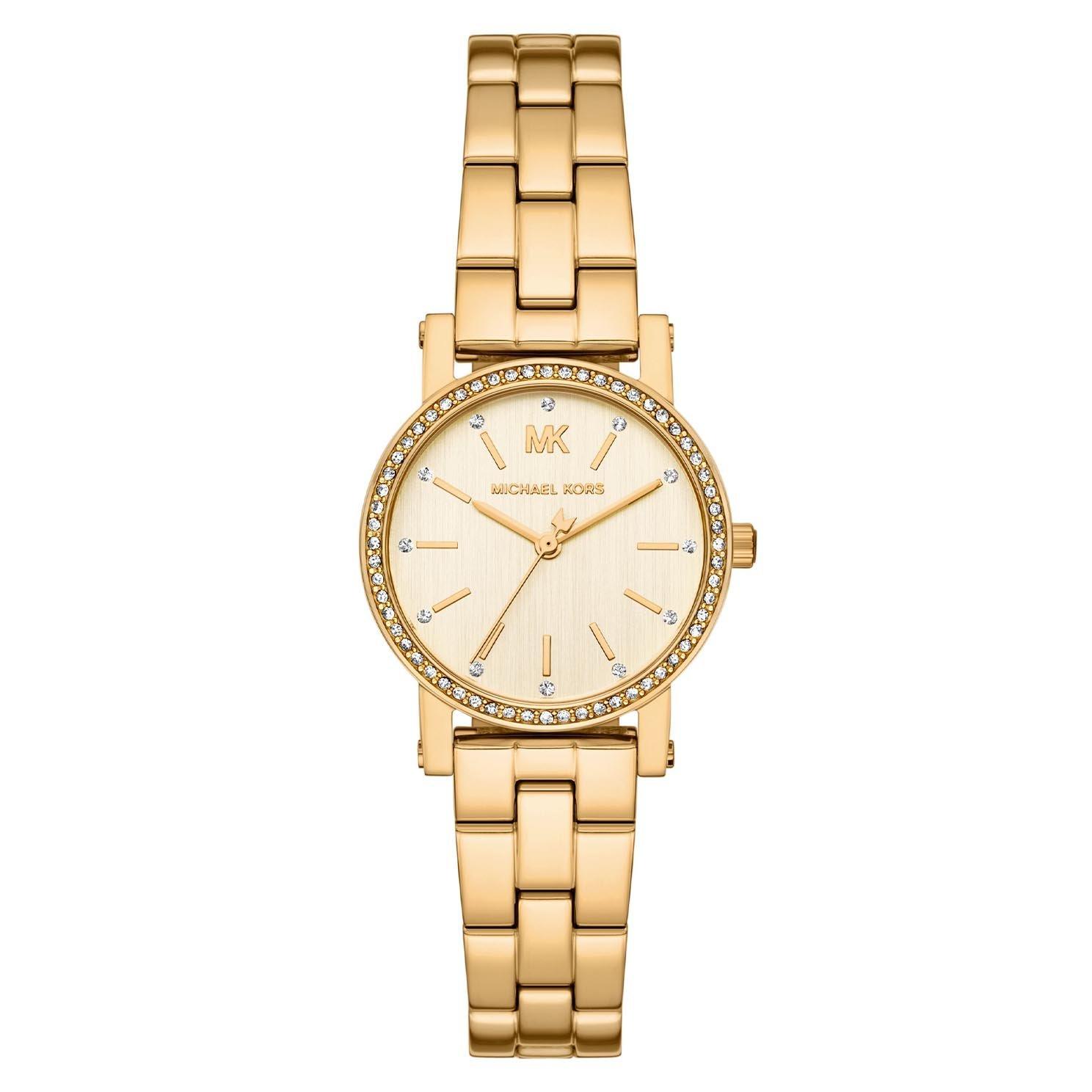 Michael Kors Corey 28mm Yellow Gold Tone Ladies Watch