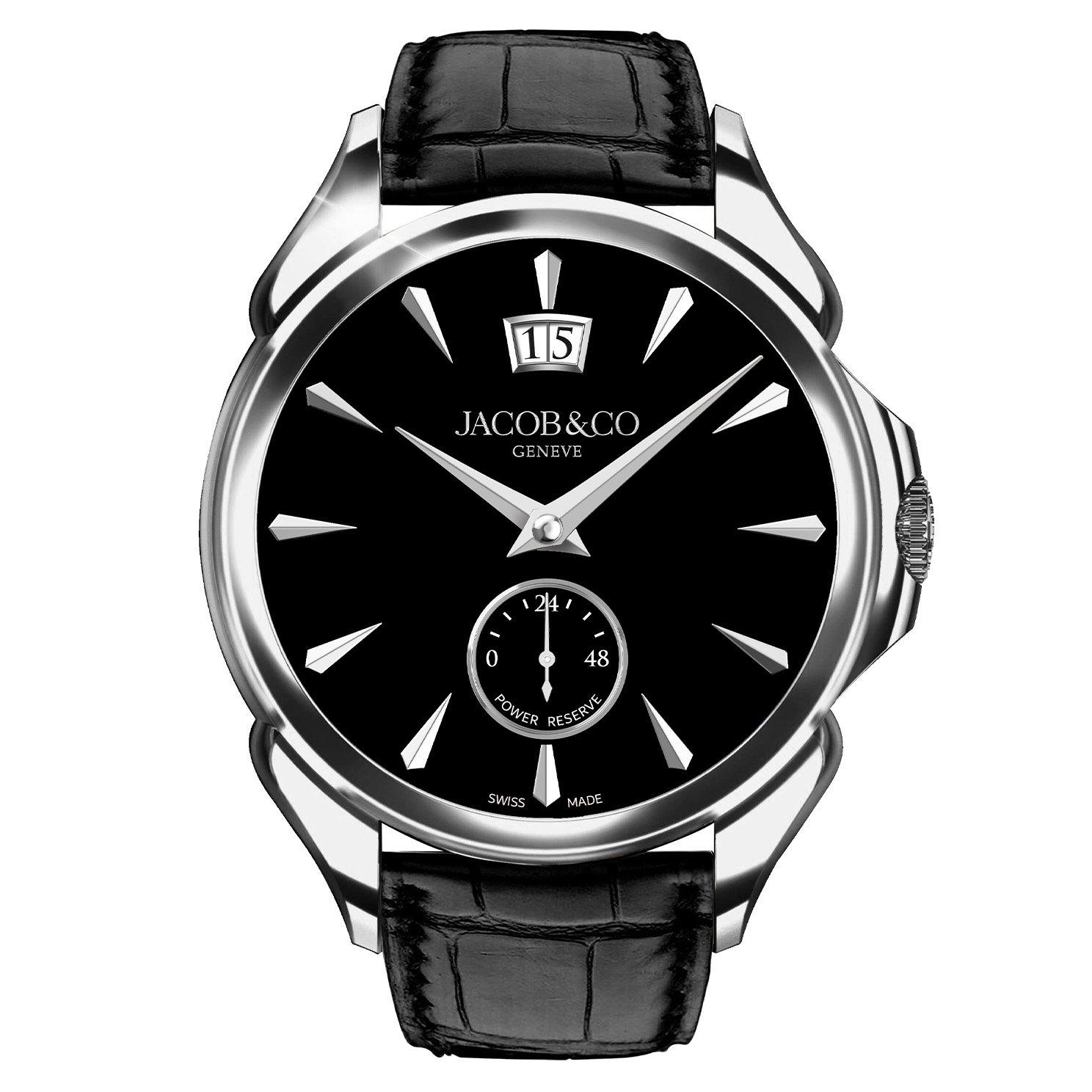Jacob & Co. Palatial Classic Big Date 42mm Onyx Men’s Watch