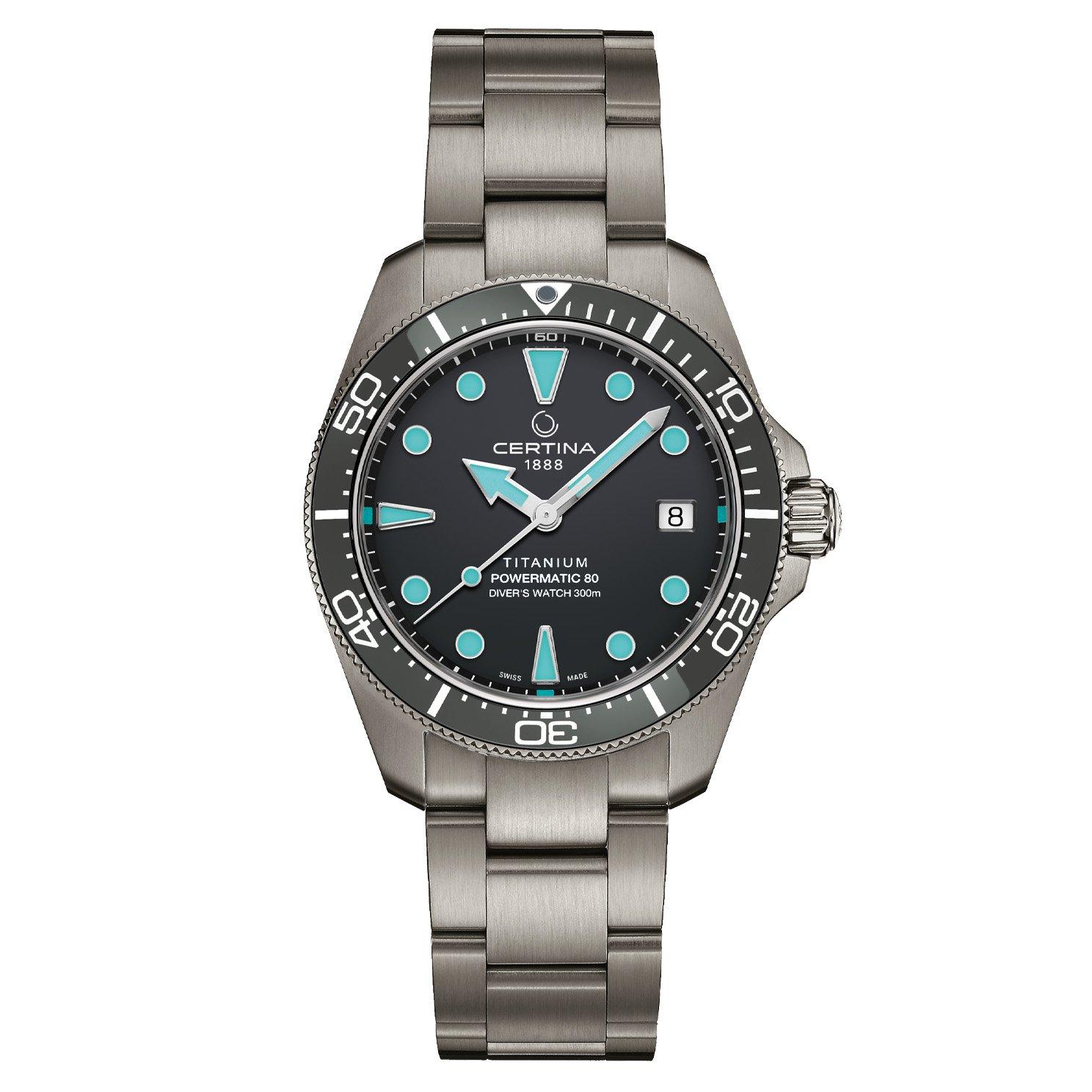 Certina DS Action Diver 38mm Titanium Automatic Watch