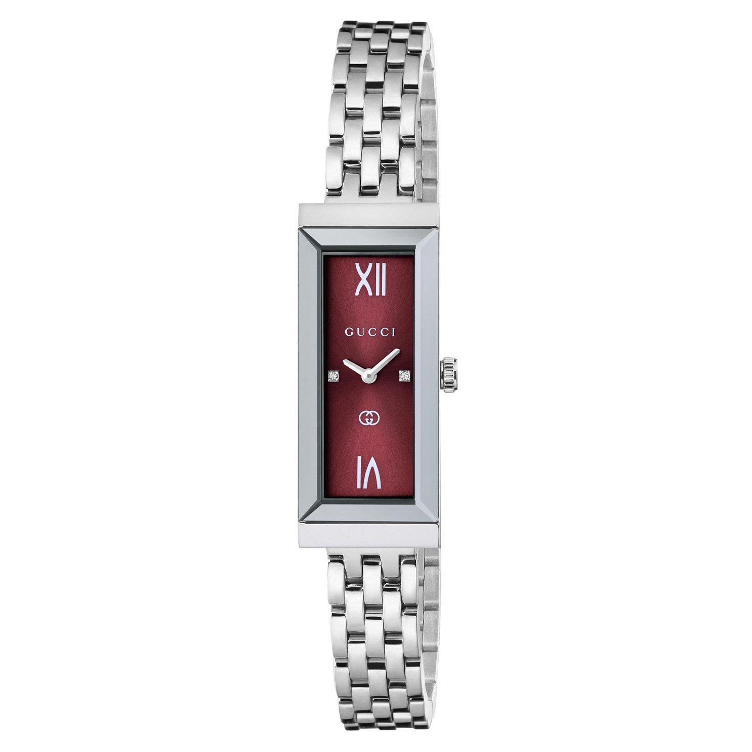 Gucci G-Frame 34mm Diamond Ladies Watch