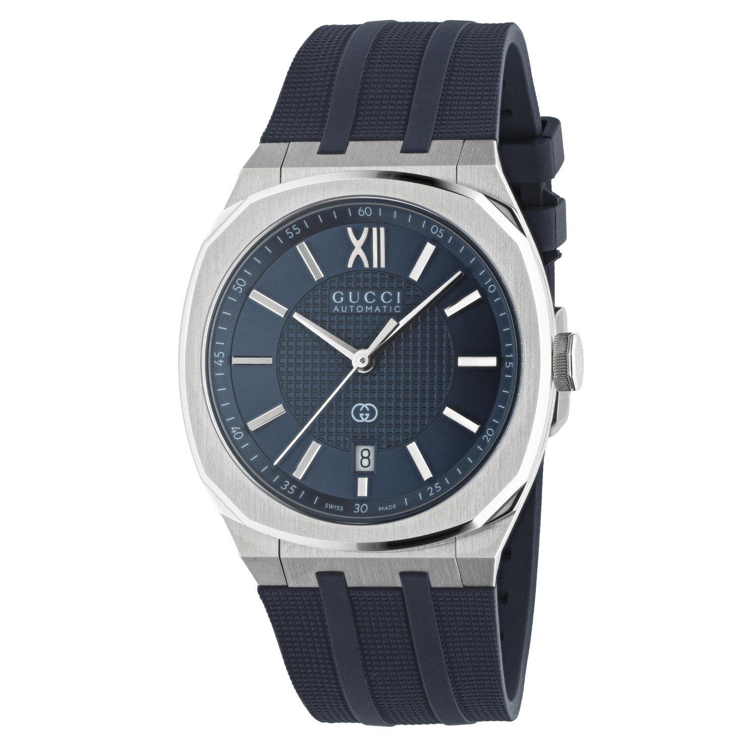 Gucci 25H 40mm Automatic Men's Watch YA163355 | Blue, 40 mm