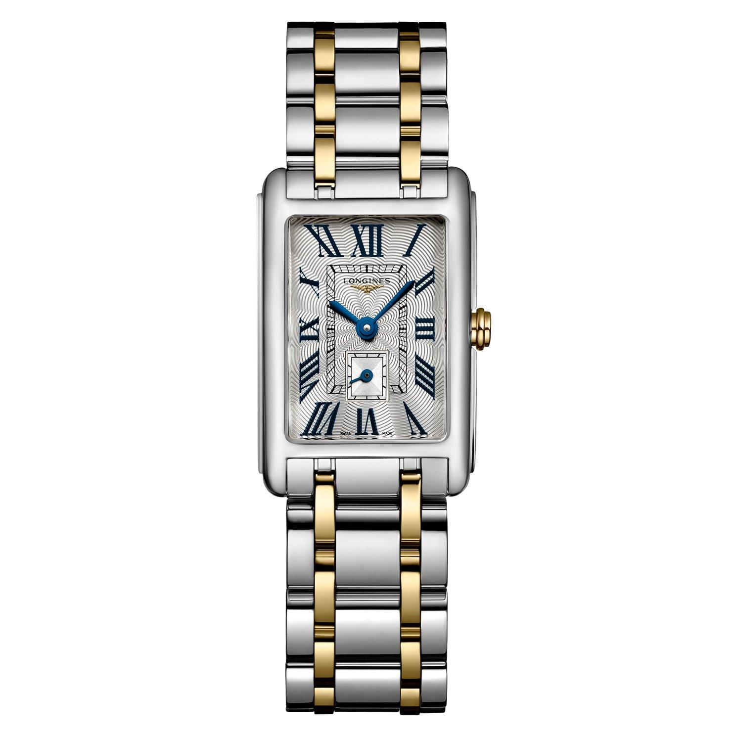 Longines DolceVita 32mm Stainless Steel and 18ct Yellow Gold Ladies Watch