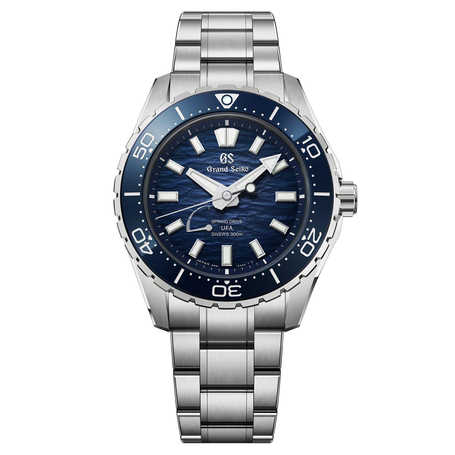 Grand Seiko Evolution 9 ‘Ushio’ 300m Diver 40.8mm Titanium Spring Drive Watch