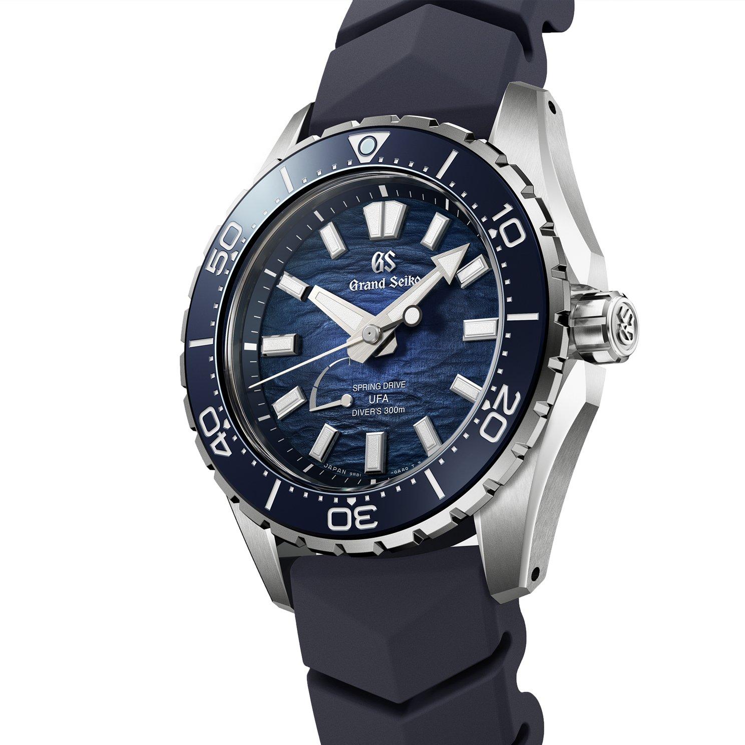 Grand Seiko Evolution 9 ‘Ushio’ 300m Diver 40.8mm Titanium Spring Drive Watch