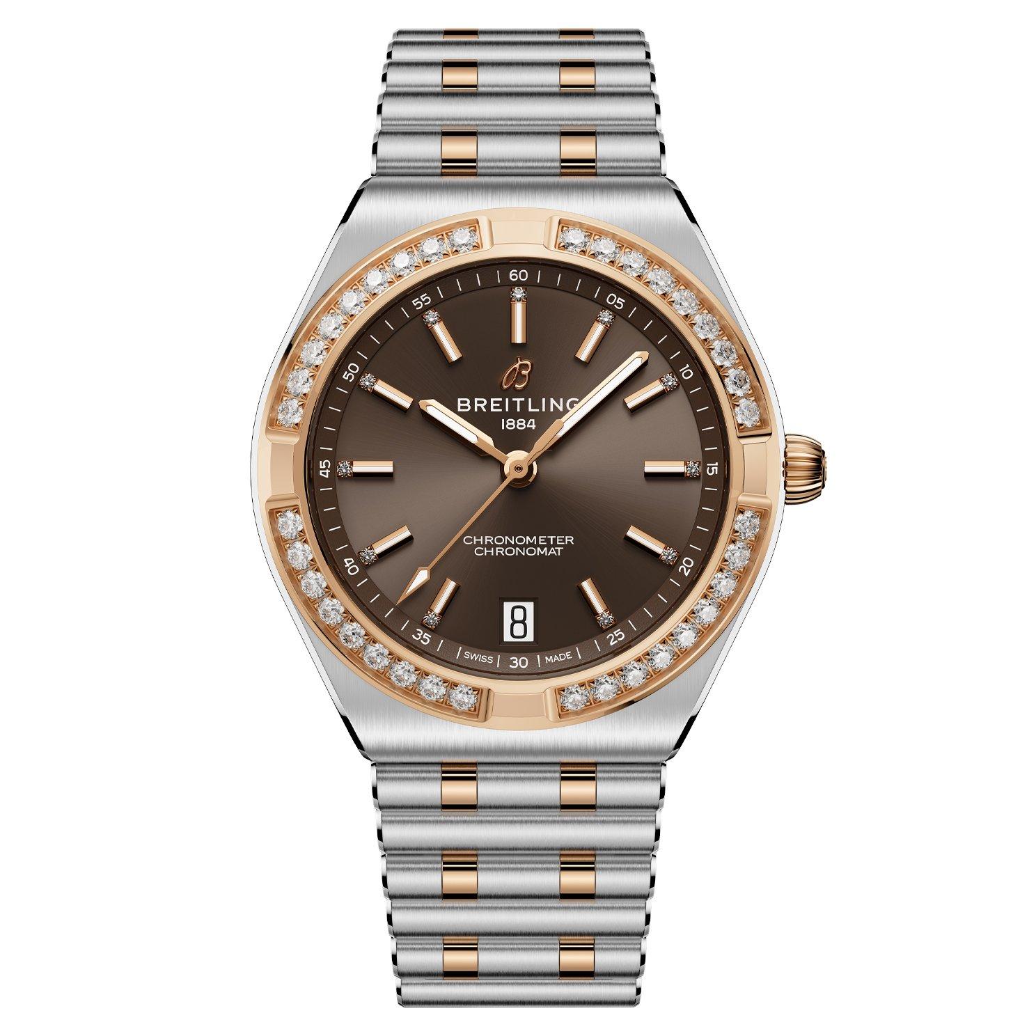 Breitling Women’s Brown Chronomat Automatic Watch, Size: 36mm