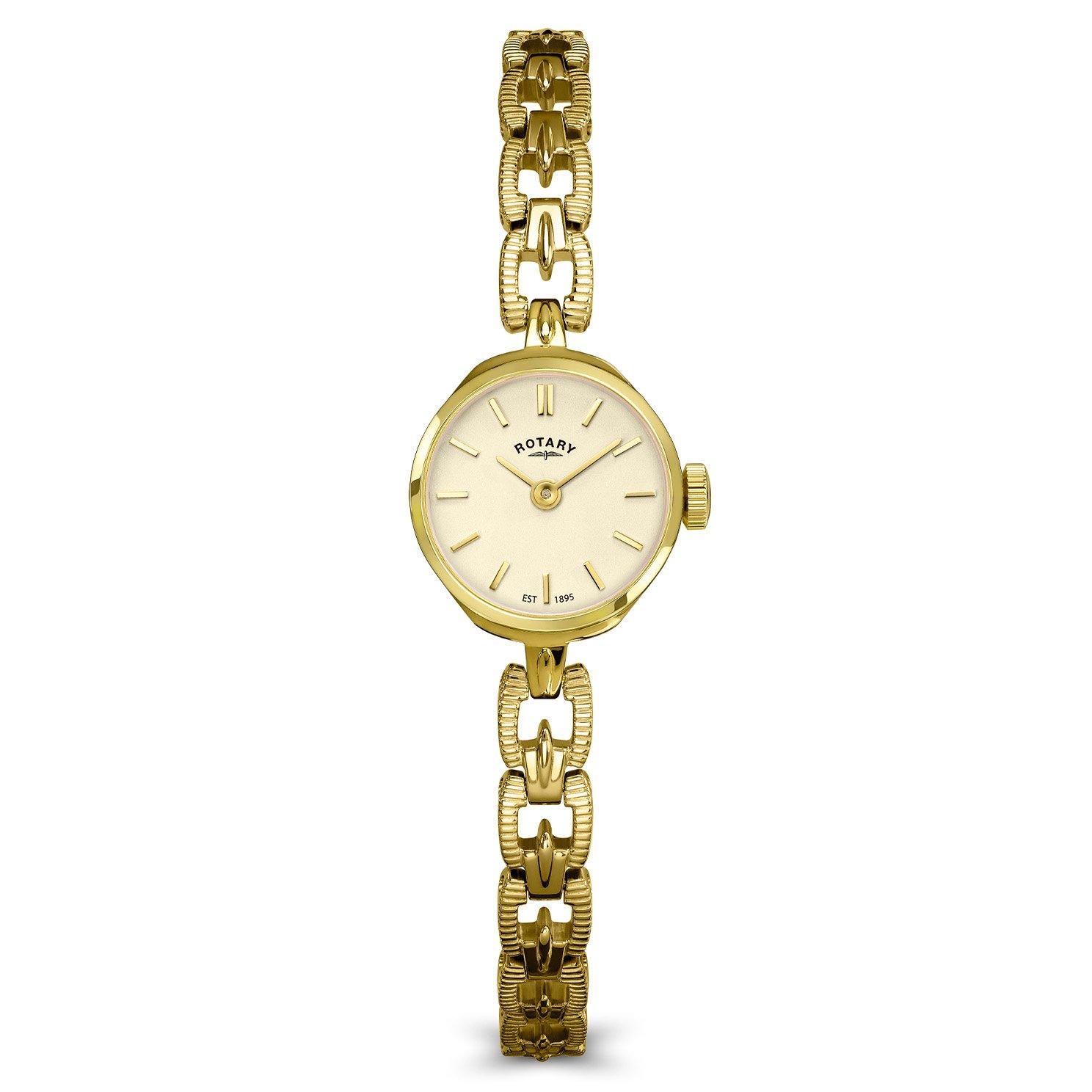 Rotary 1895 20mm Yellow Gold PVD Ladies Watch
