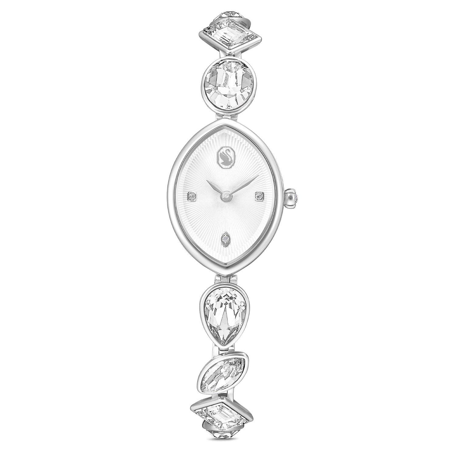 Swarovski Gema 27mm Stainless Steel Crystal Ladies Watch
