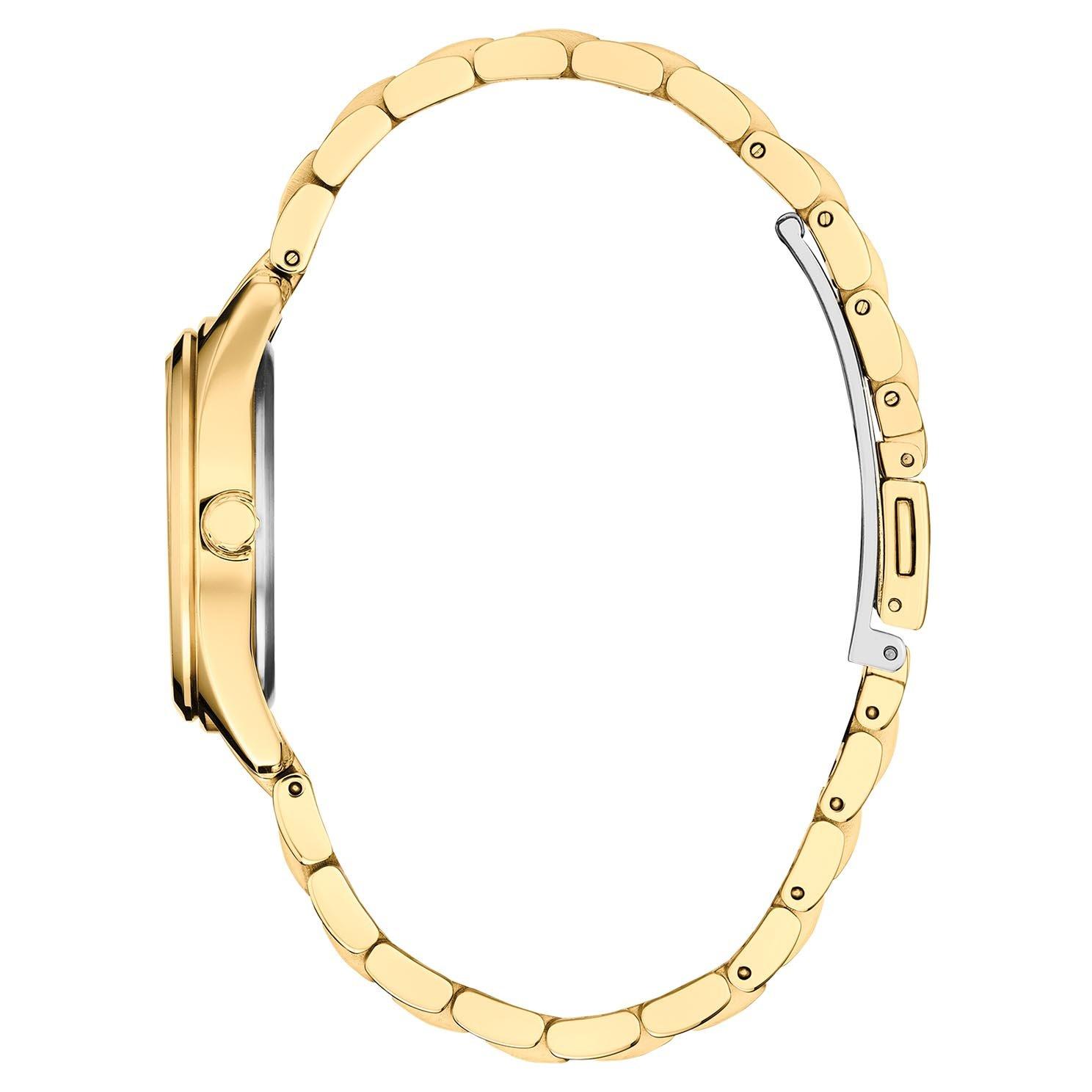 Citizen Peyten 30mm Yellow Gold Tone Mother of Pearl Eco-Drive Ladies Watch