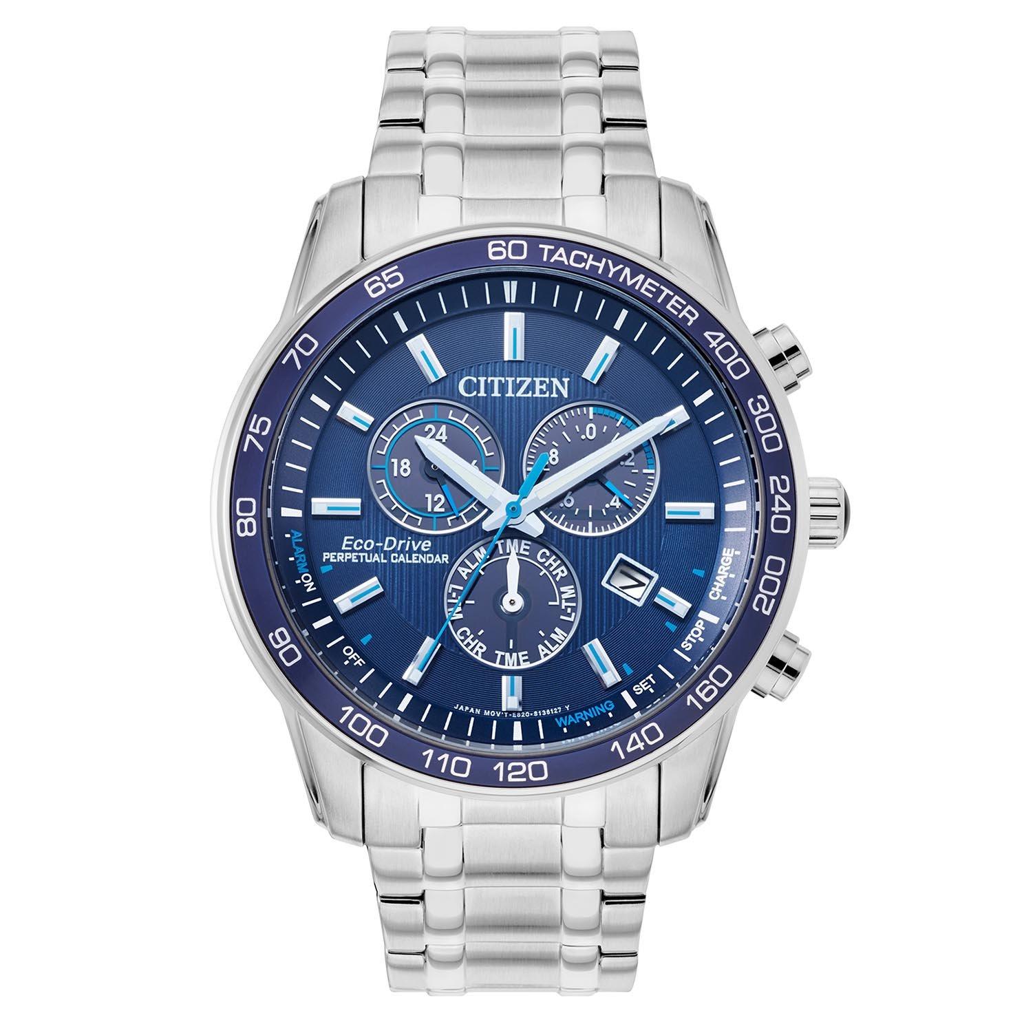 Citizen 45mm Stainless Steel Chronograph Men’s Watch
