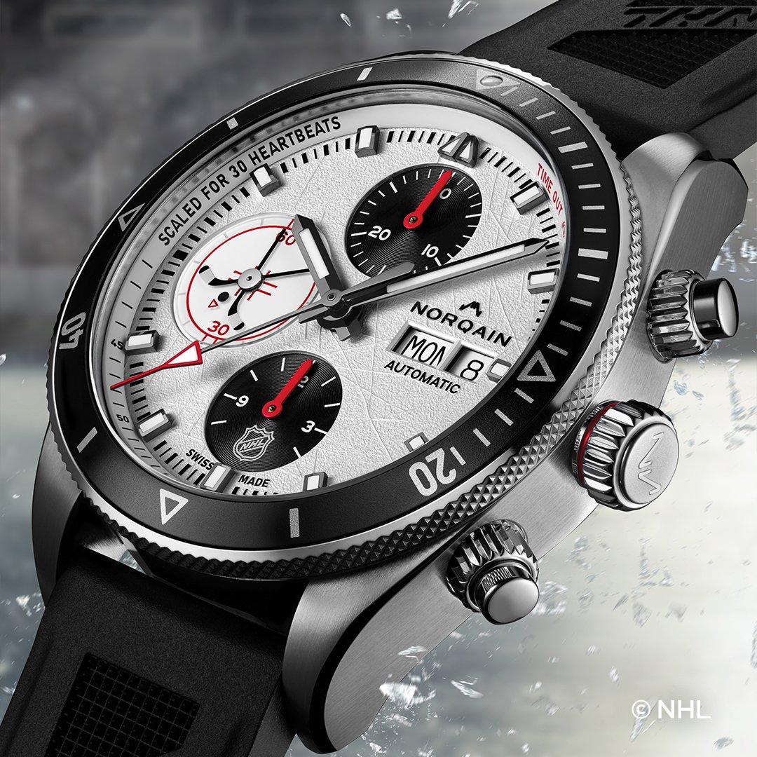 NORQAIN Limited Edition Adventure Chrono NHL 41mm Automatic Watch