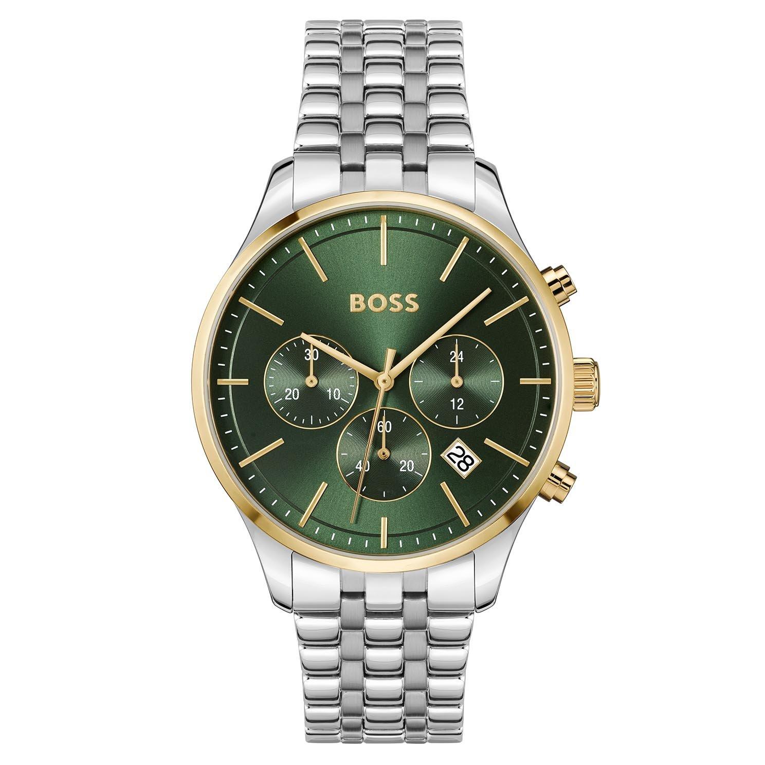 BOSS Avery 42mm Gold Tone Chronograph Men's Watch
