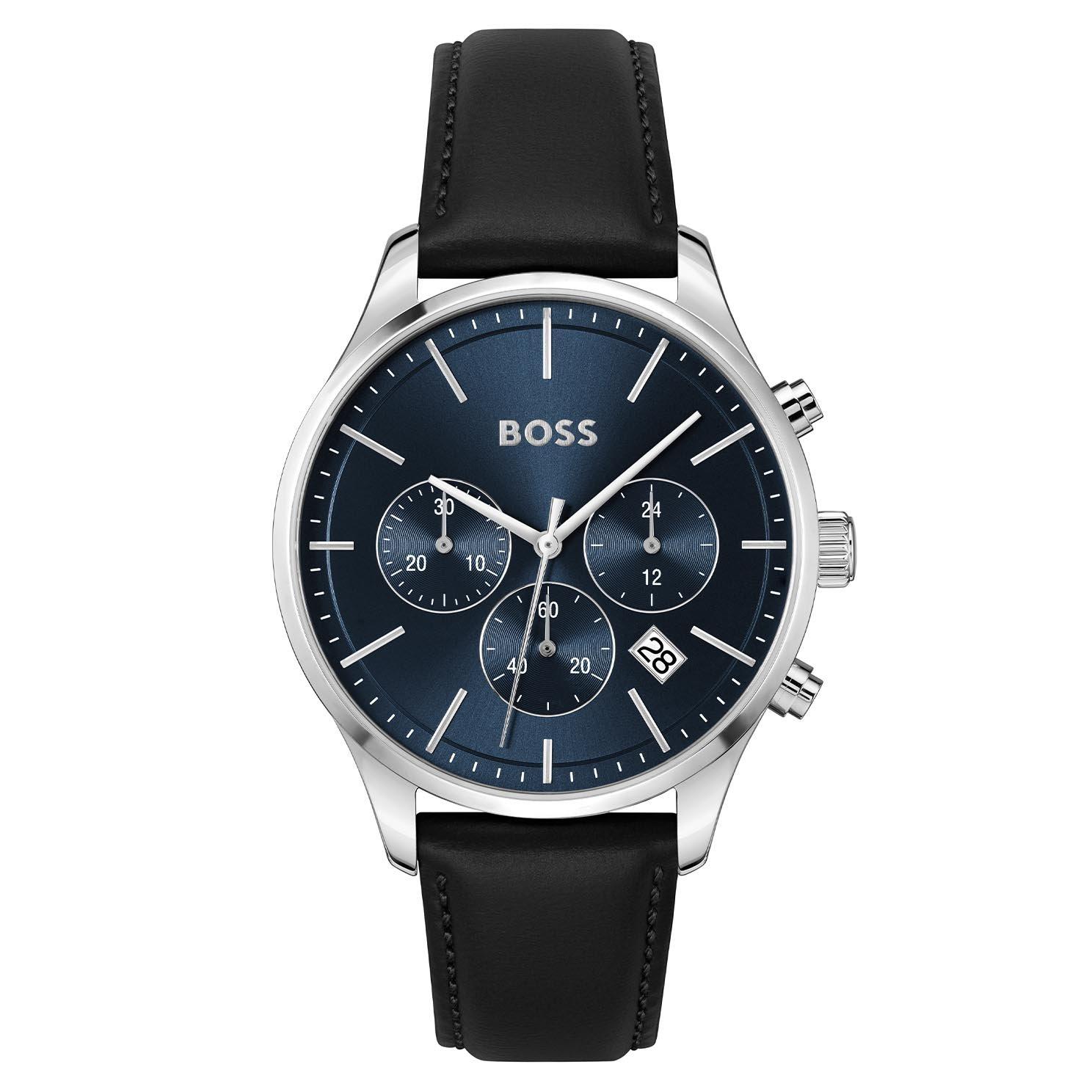 BOSS Avery 42mm Stainless Steel Chronograph  Men's Watch