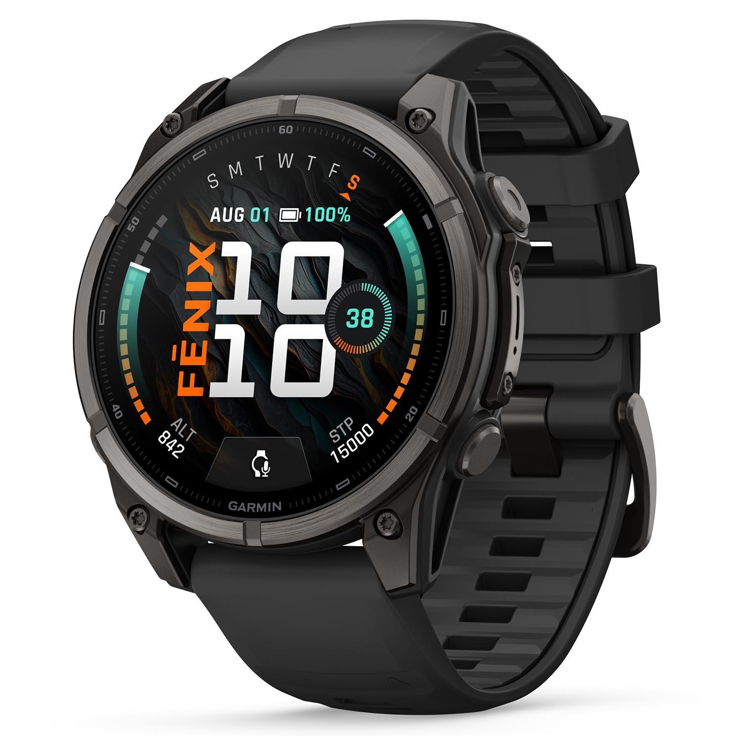 Garmin Fenix 9 47mm Titanium AMOLED GPS Watch