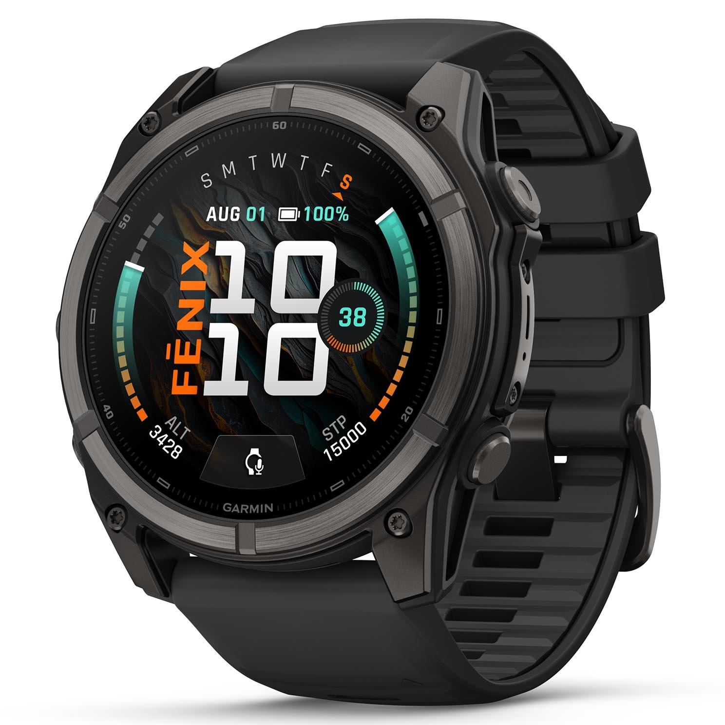 Garmin Fenix 9 51mm Titanium AMOLED GPS Watch